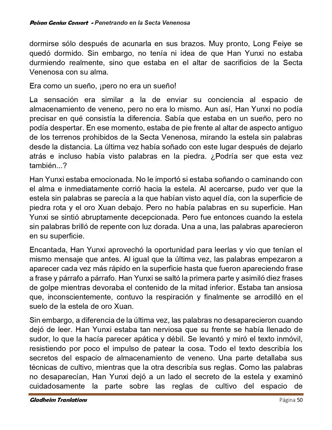 Poison Genious Consort (Novela) - Capítulo 411 - Página 50 - LectorTMOo