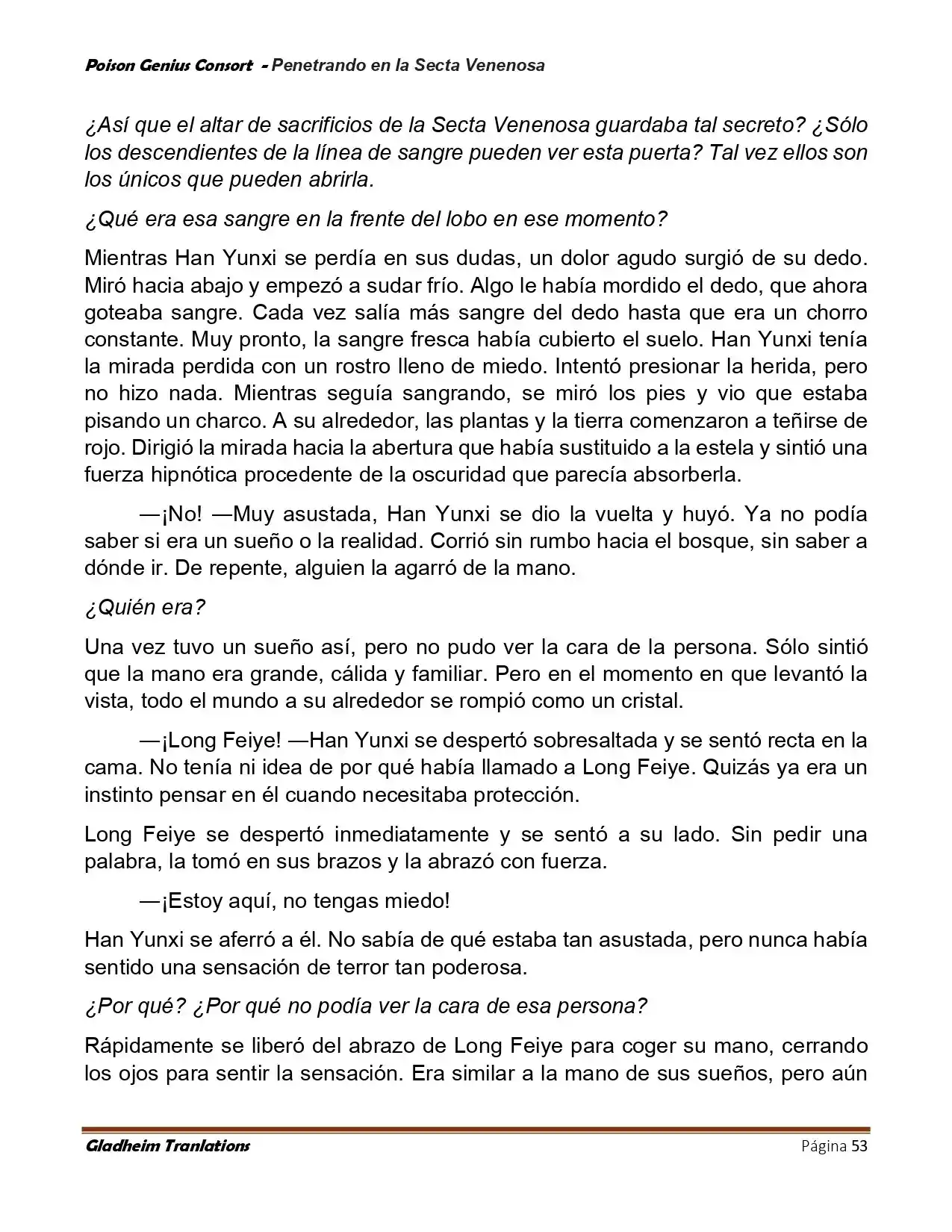 Poison Genious Consort (Novela) - Capítulo 411 - Página 53 - LectorTMOo