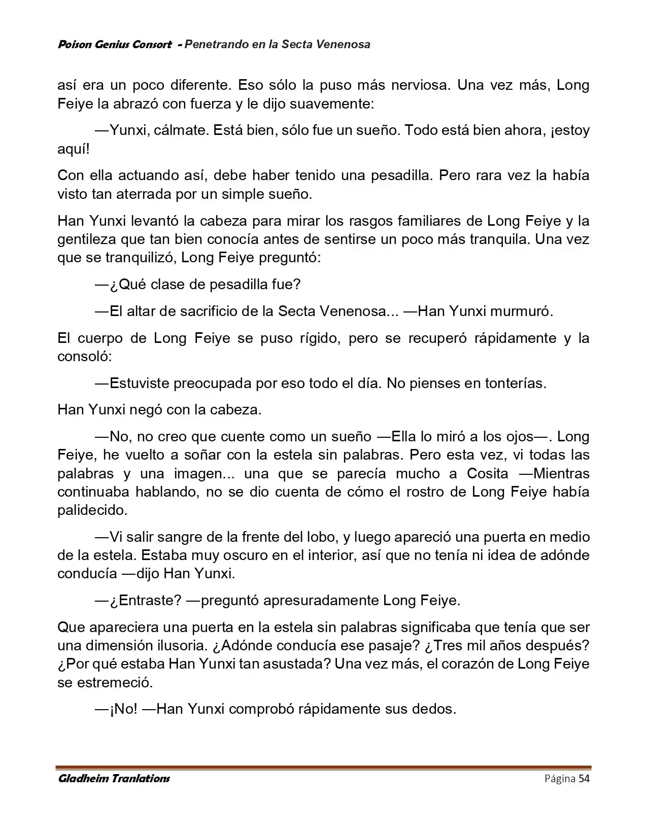 Poison Genious Consort (Novela) - Capítulo 411 - Página 54 - LectorTMOo