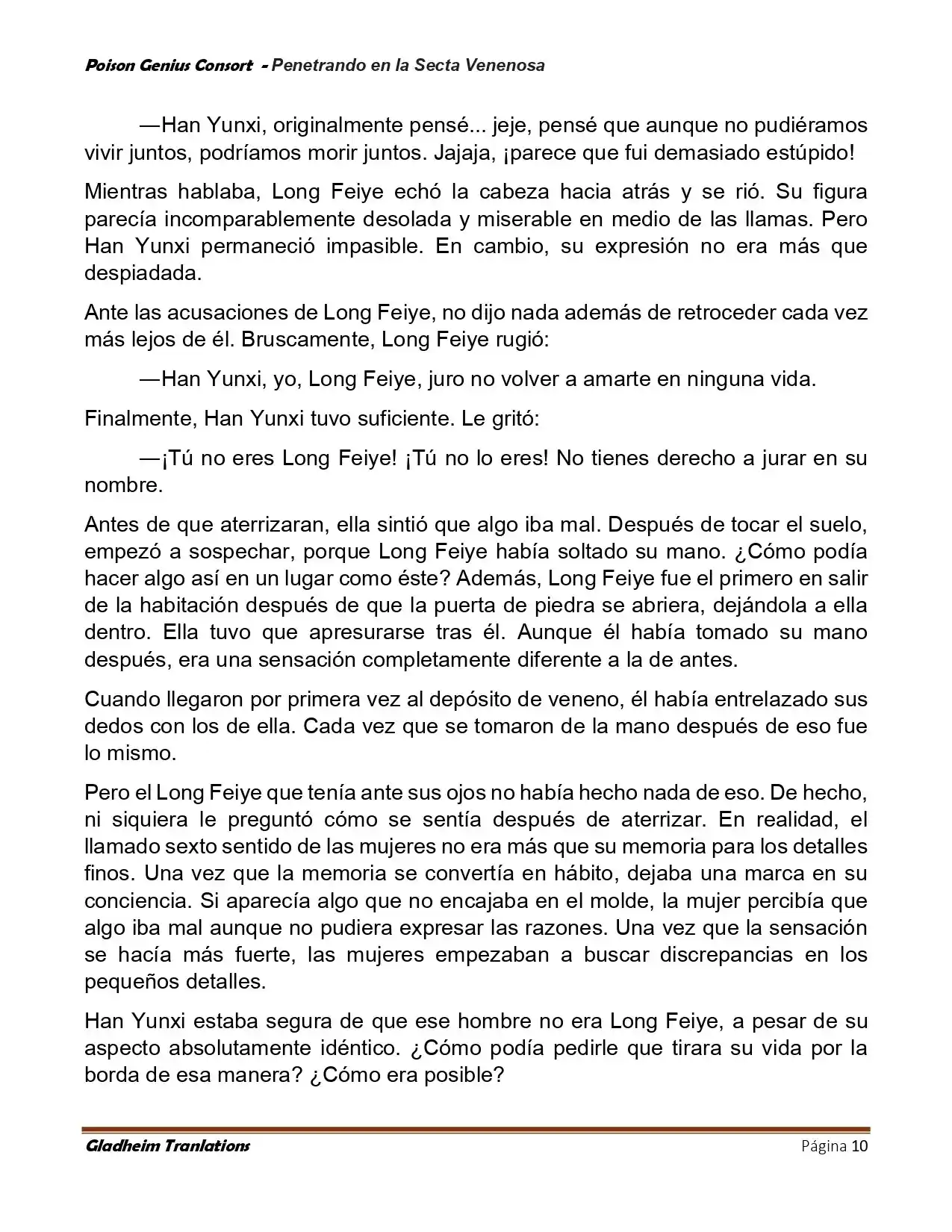 Poison Genious Consort (Novela) - Capítulo 412 - Página 10 - LectorTMOo