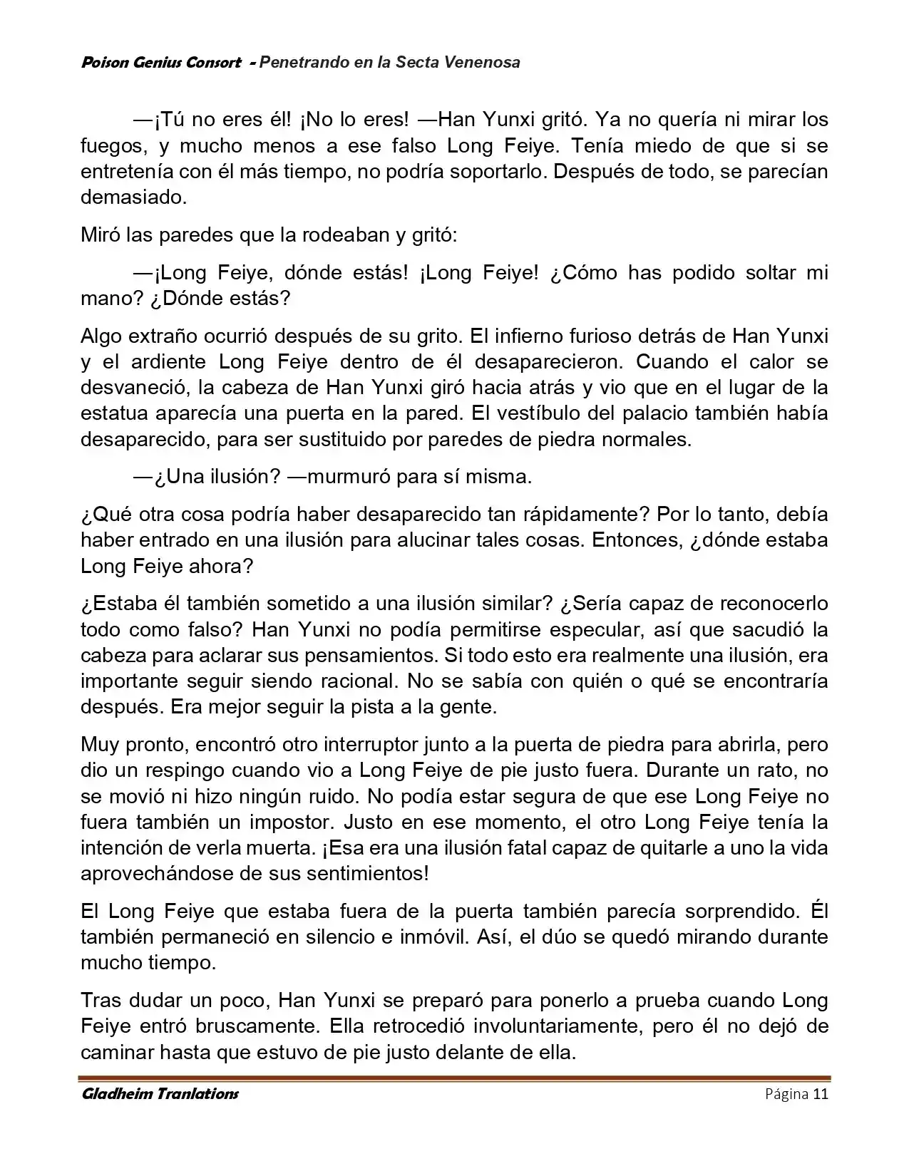 Poison Genious Consort (Novela) - Capítulo 412 - Página 11 - LectorTMOo