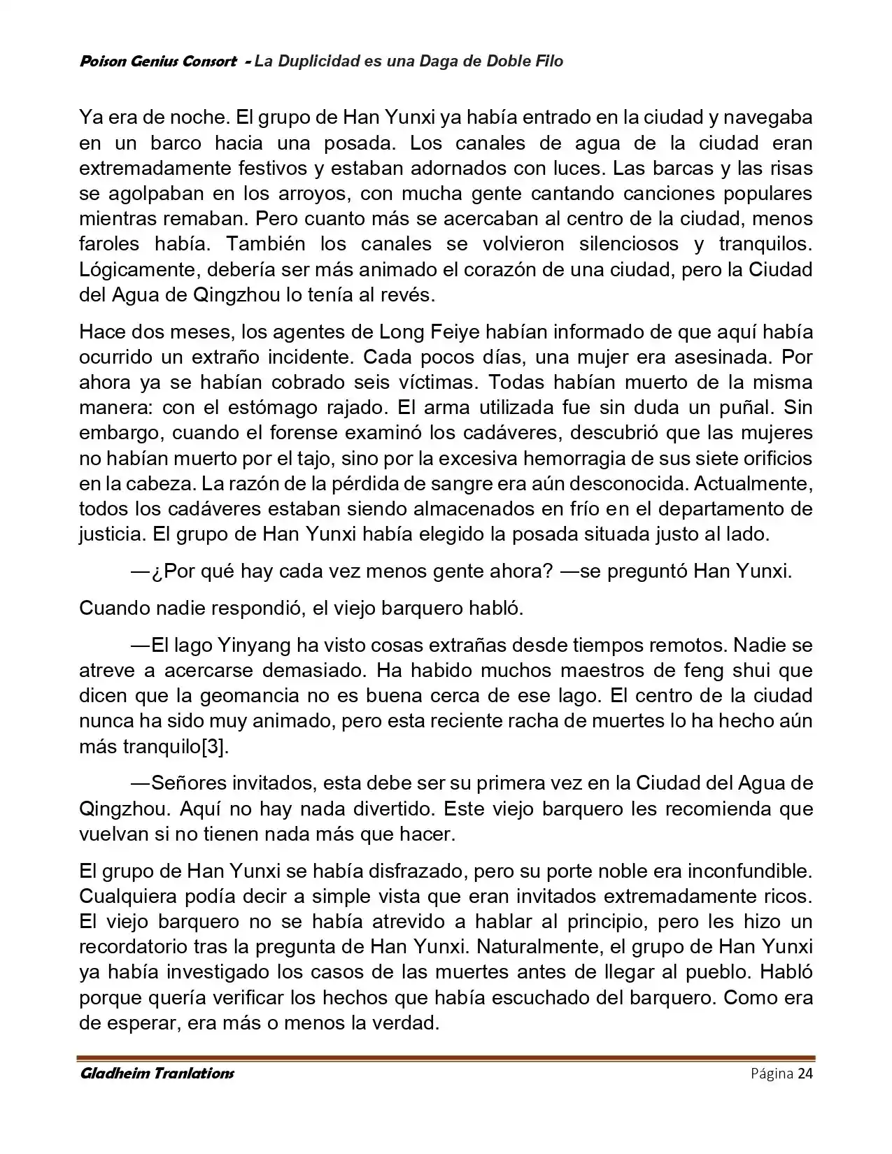 Poison Genious Consort (Novela) - Capítulo 413.50 - Página 24 - LectorTMOo