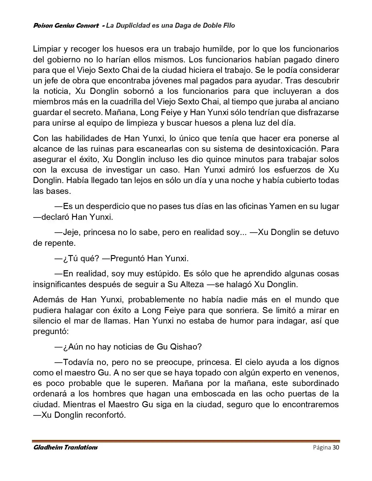 Poison Genious Consort (Novela) - Capítulo 413.50 - Página 30 - LectorTMOo