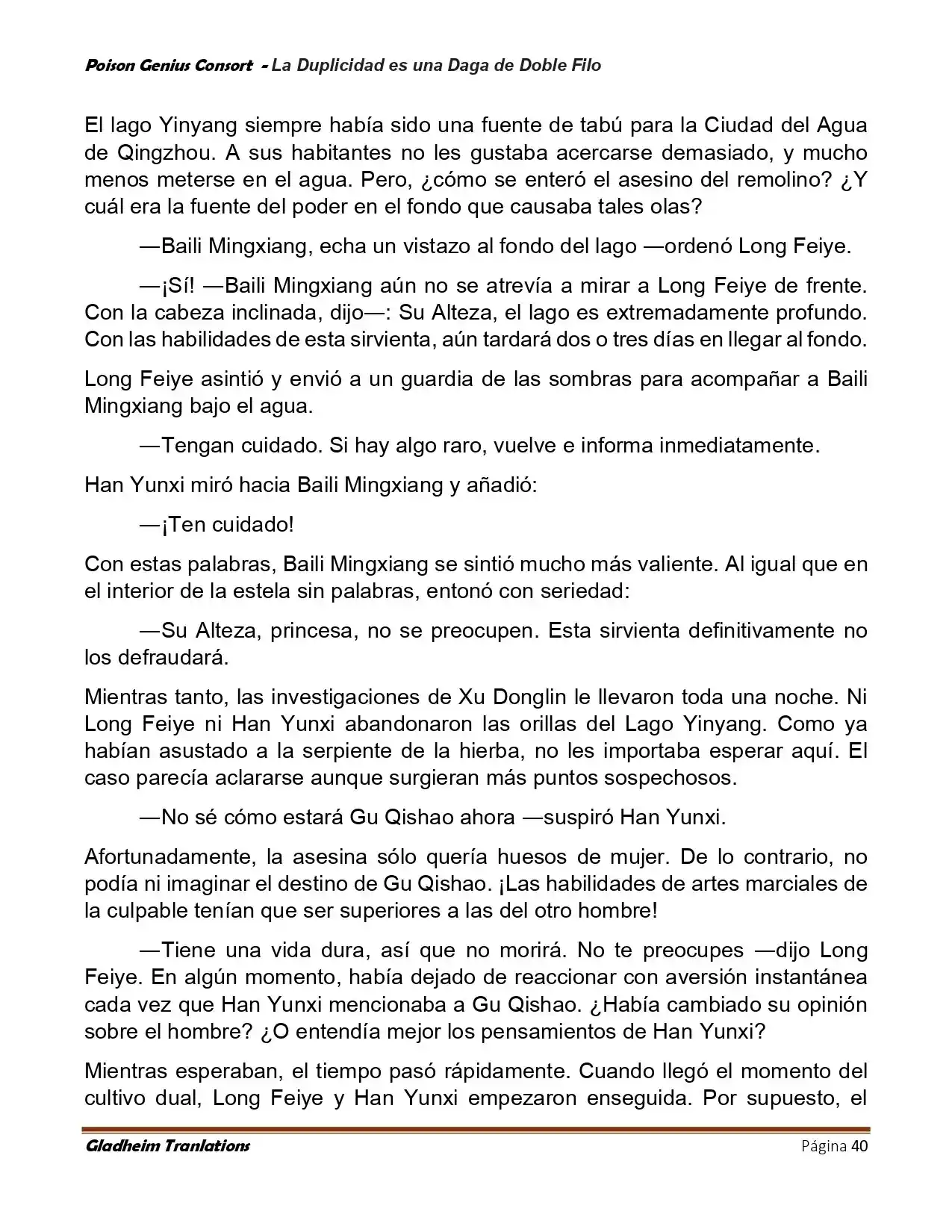 Poison Genious Consort (Novela) - Capítulo 413.50 - Página 40 - LectorTMOo