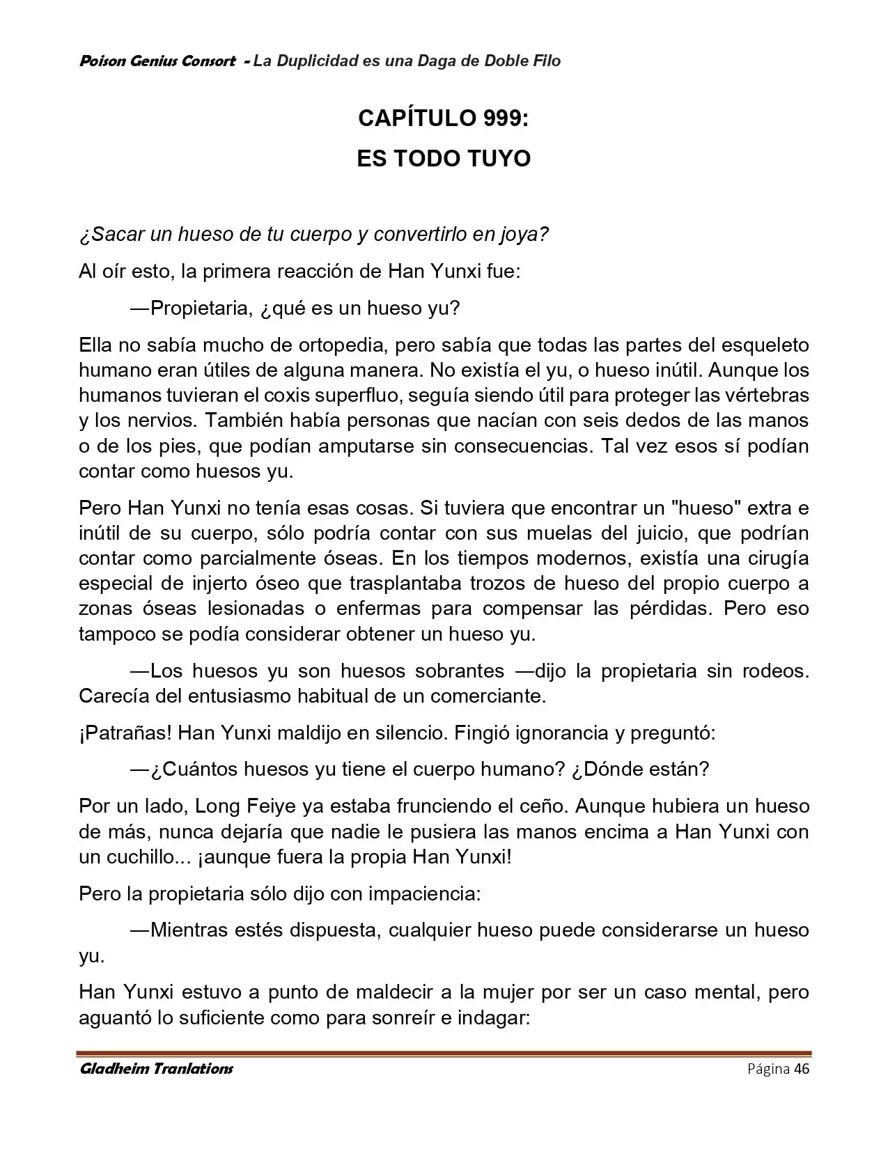 Poison Genious Consort (Novela) - Capítulo 413.50 - Página 46 - LectorTMOo