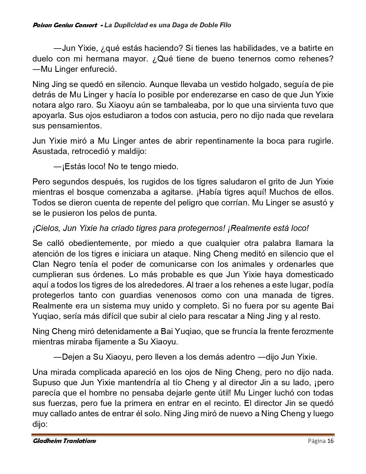 Poison Genious Consort (Novela) - Capítulo 414 - Página 16 - LectorTMOo