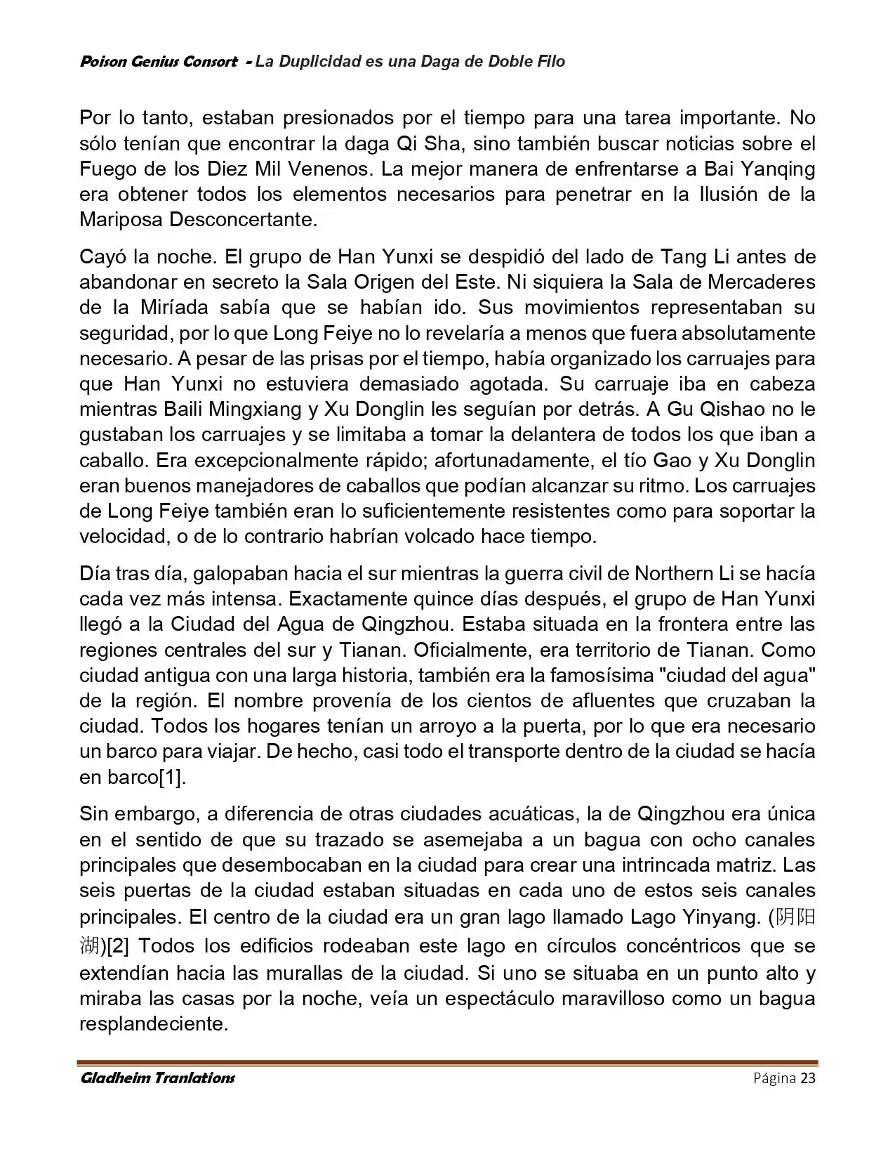 Poison Genious Consort (Novela) - Capítulo 414 - Página 23 - LectorTMOo