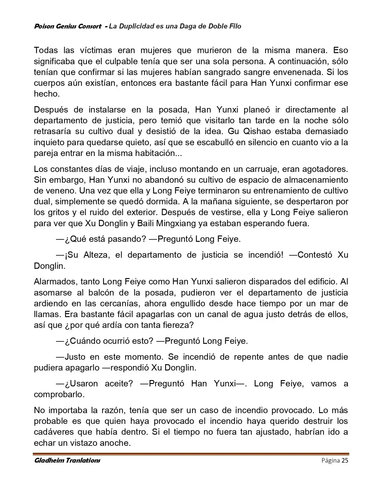 Poison Genious Consort (Novela) - Capítulo 414 - Página 25 - LectorTMOo