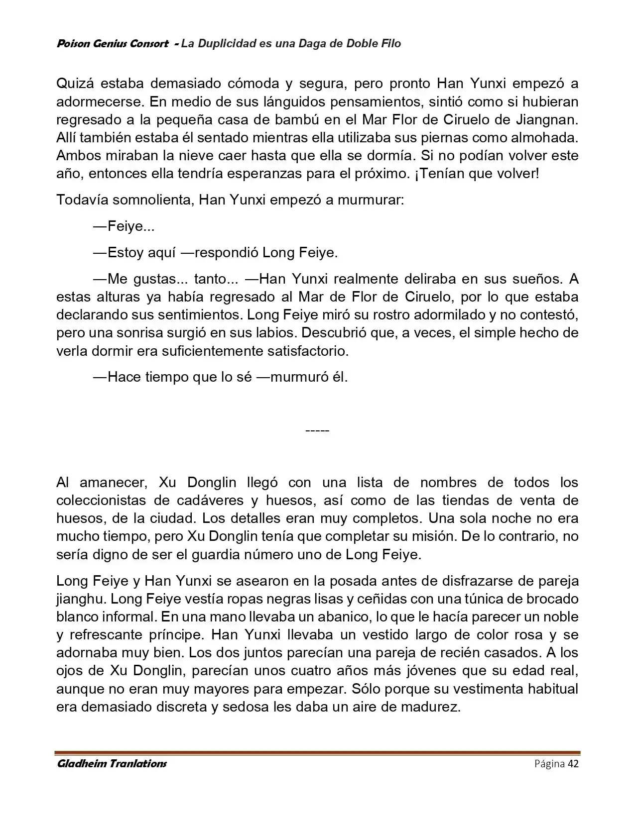 Poison Genious Consort (Novela) - Capítulo 414 - Página 42 - LectorTMOo