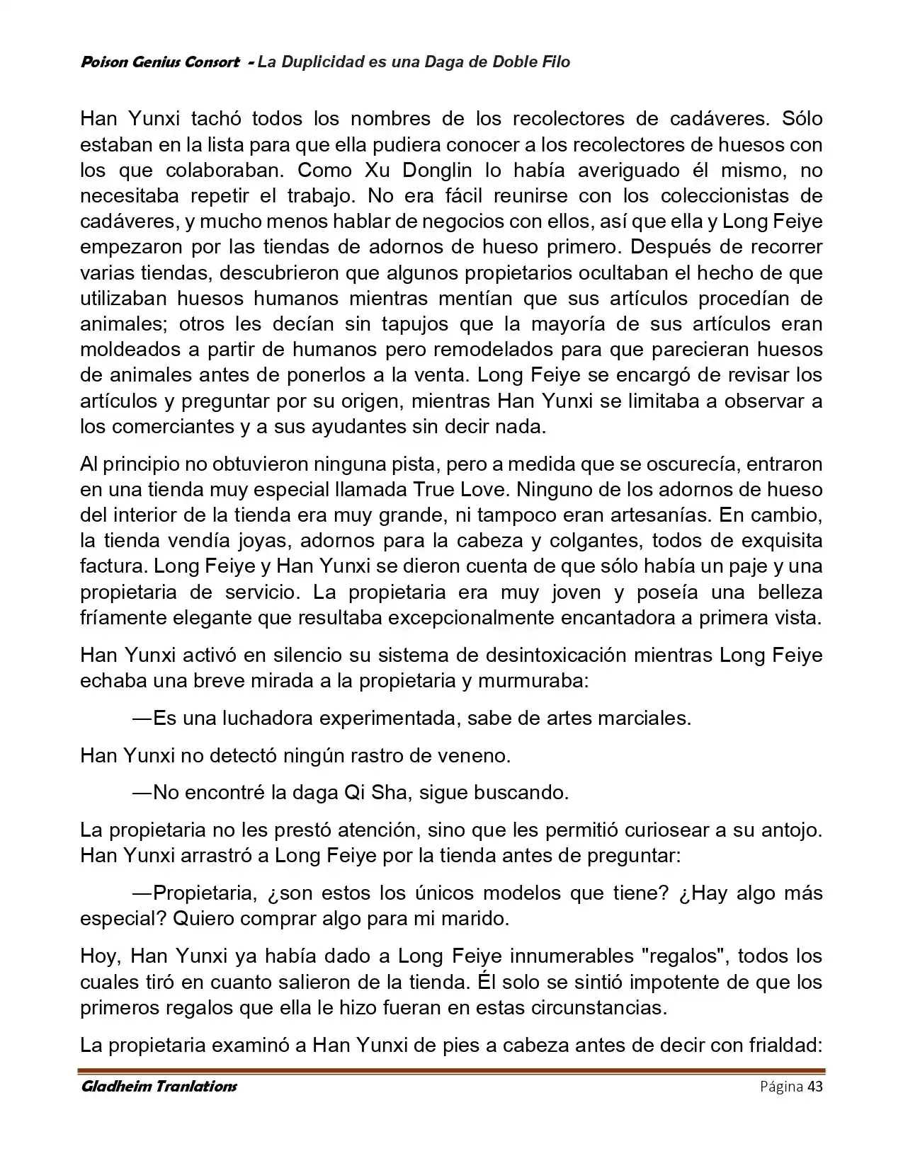 Poison Genious Consort (Novela) - Capítulo 414 - Página 43 - LectorTMOo