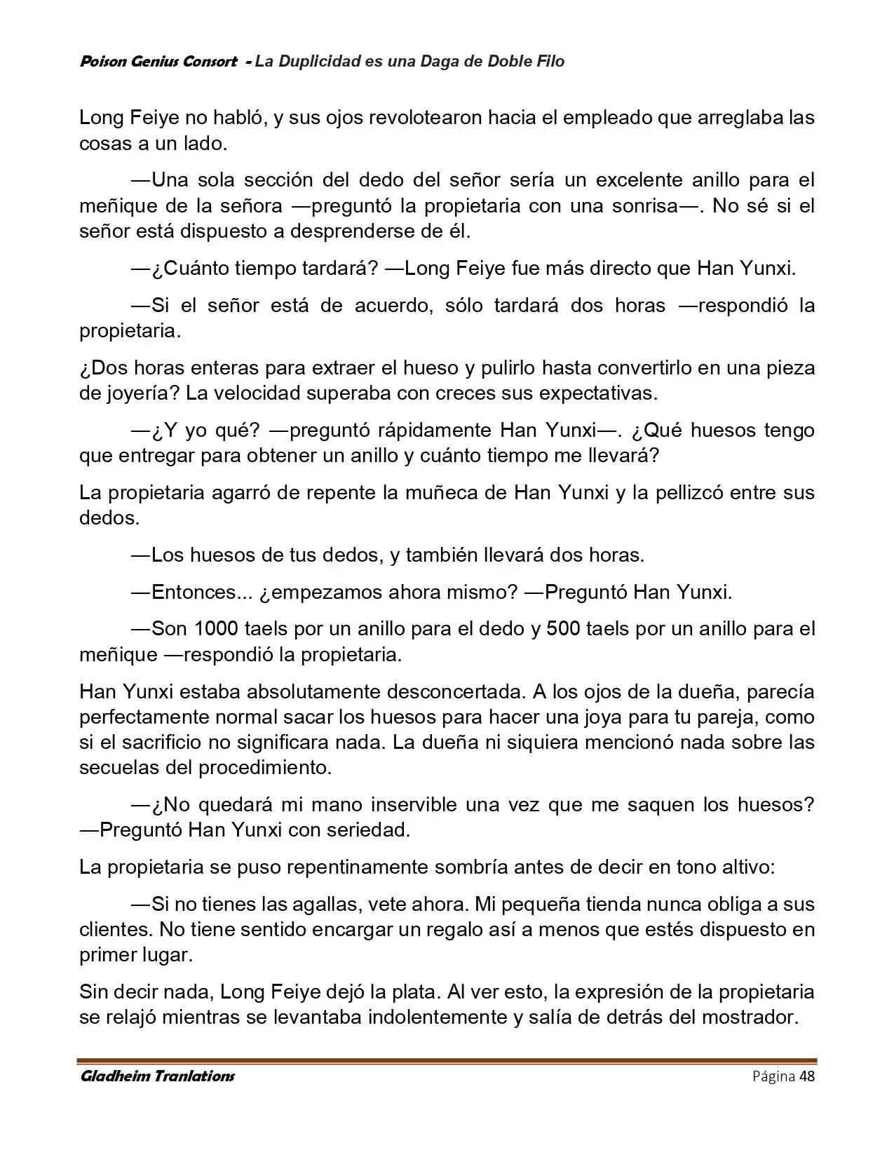 Poison Genious Consort (Novela) - Capítulo 414 - Página 48 - LectorTMOo