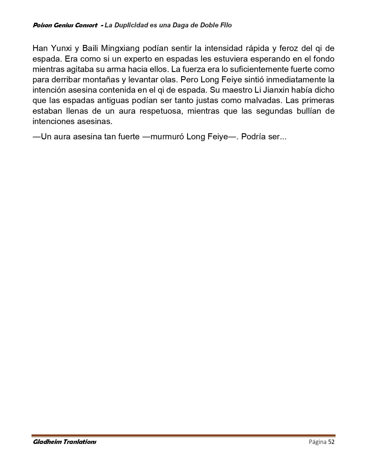 Poison Genious Consort (Novela) - Capítulo 414 - Página 52 - LectorTMOo