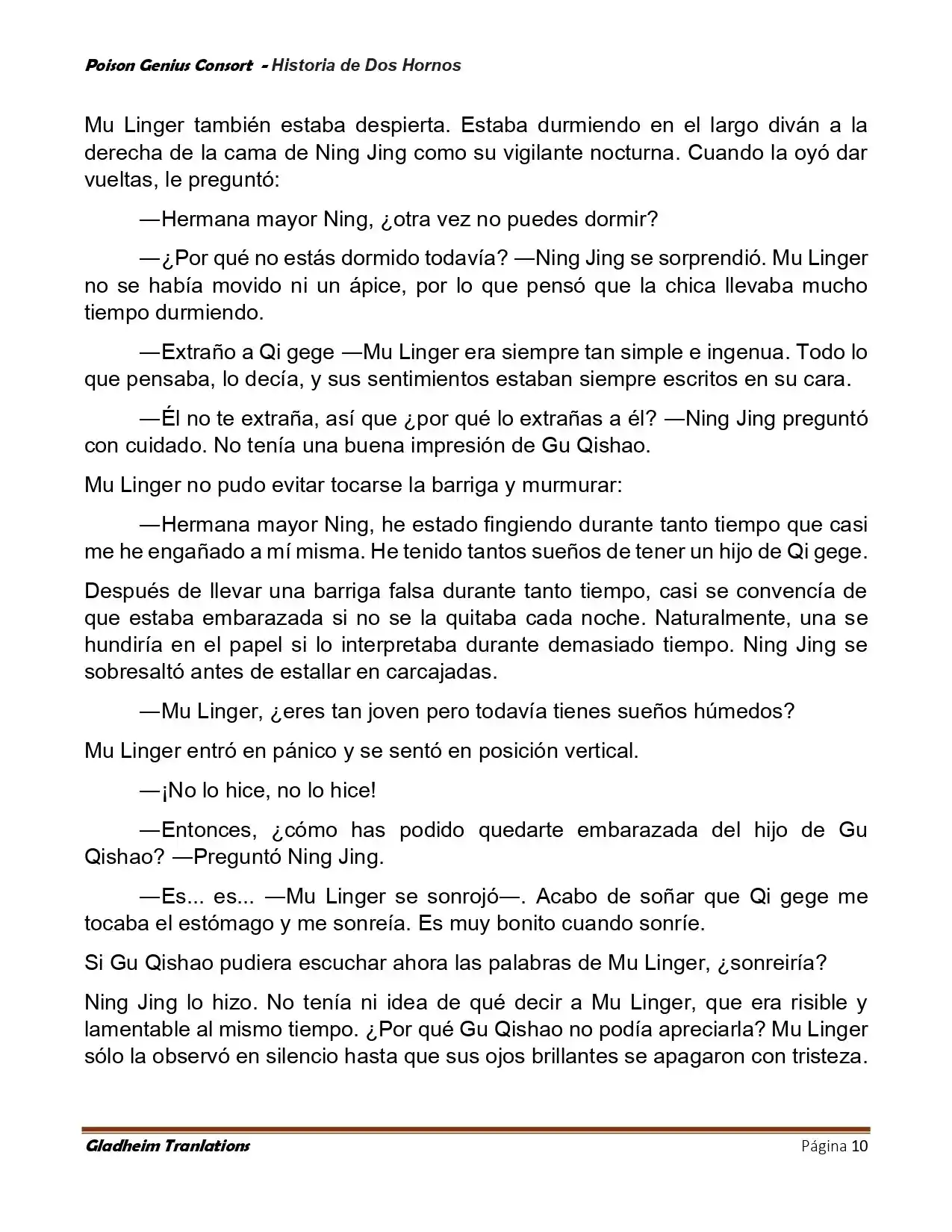Poison Genious Consort (Novela) - Capítulo 415 - Página 10 - LectorTMOo