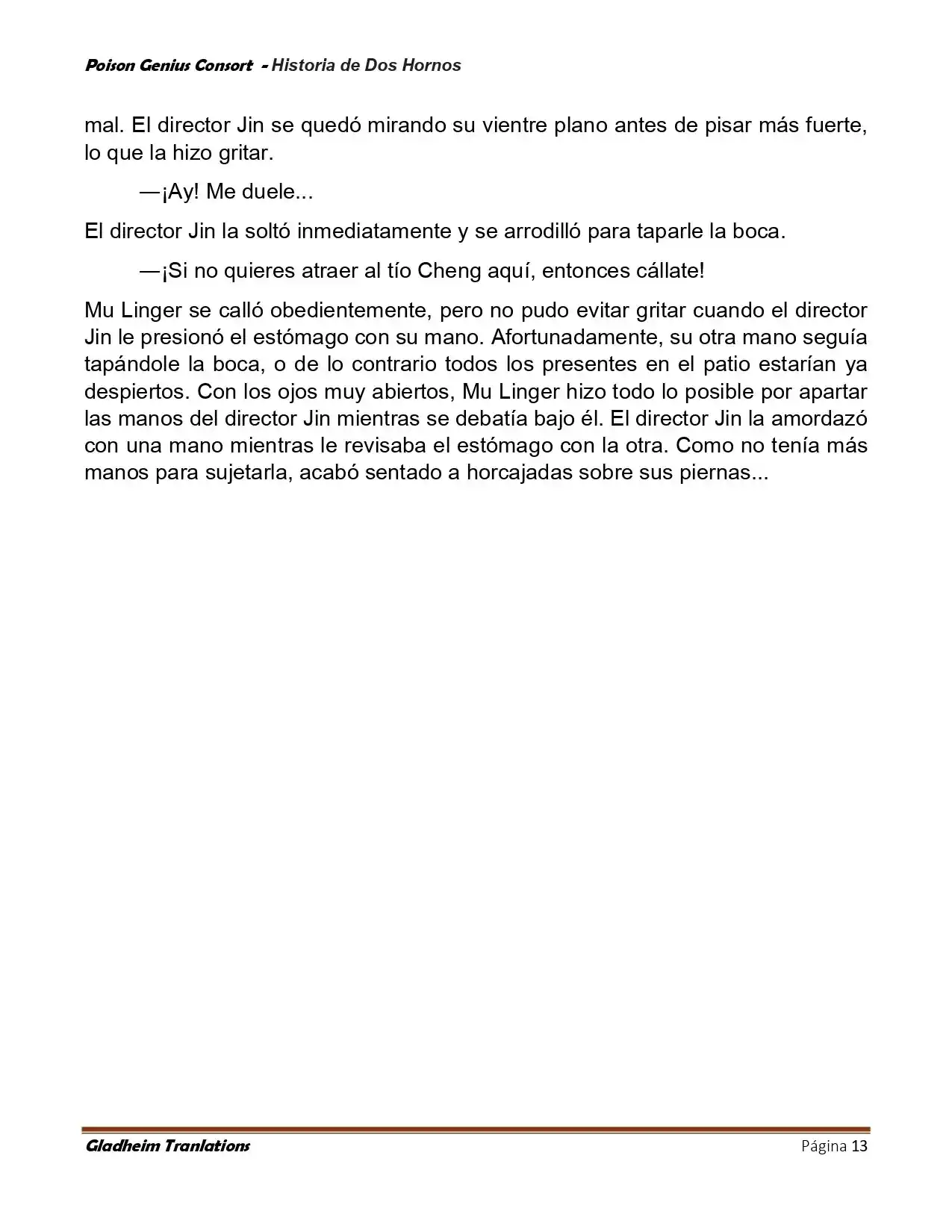 Poison Genious Consort (Novela) - Capítulo 415 - Página 13 - LectorTMOo