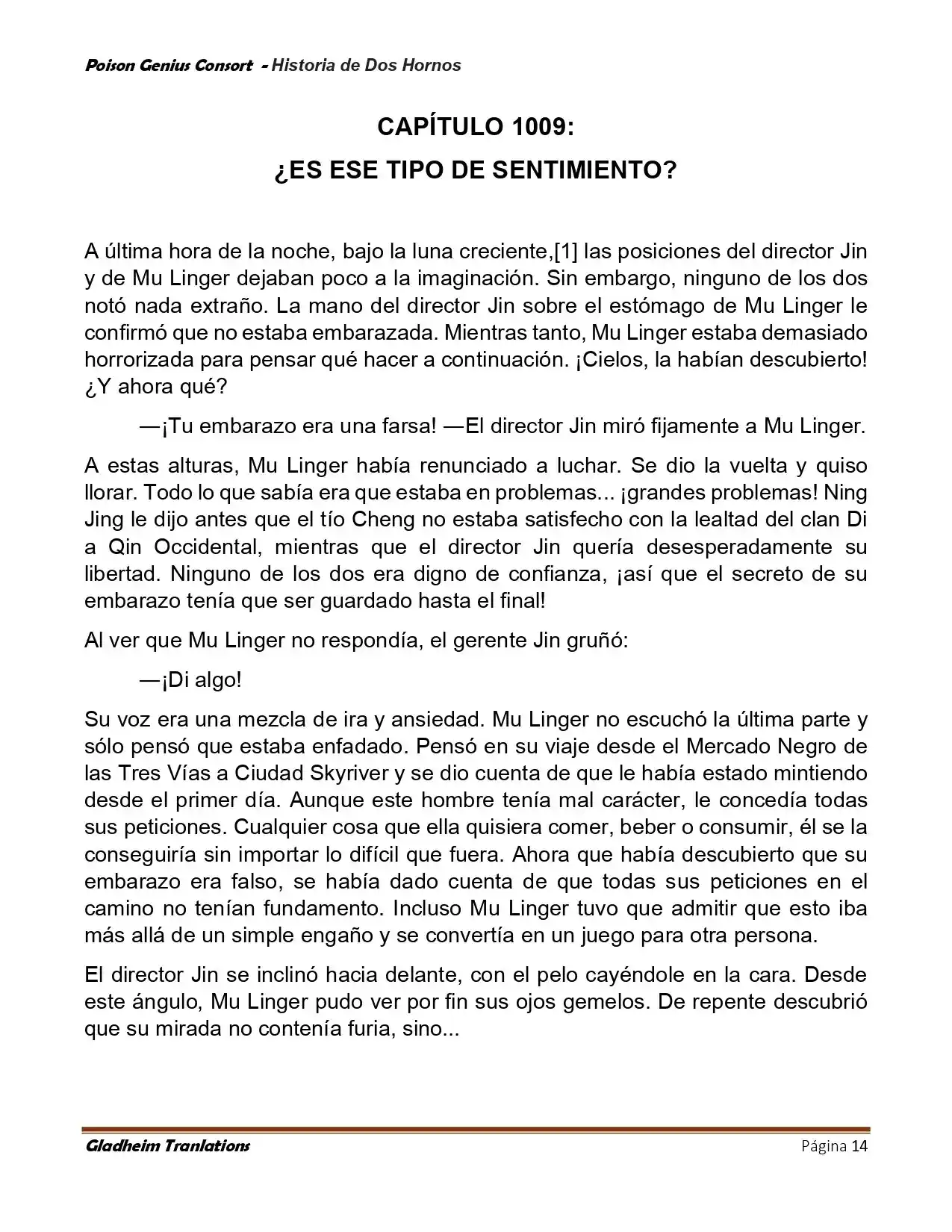 Poison Genious Consort (Novela) - Capítulo 415 - Página 14 - LectorTMOo