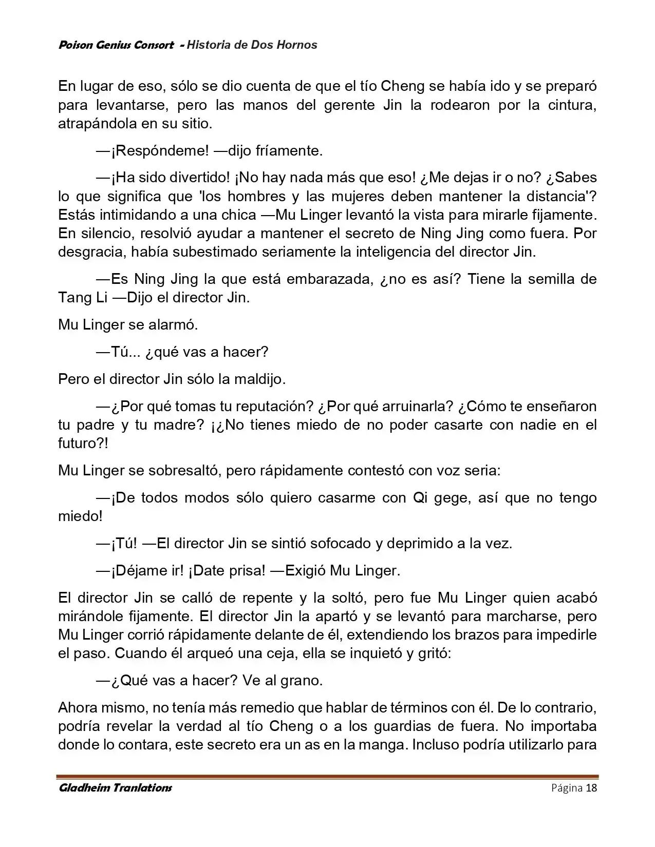 Poison Genious Consort (Novela) - Capítulo 415 - Página 18 - LectorTMOo