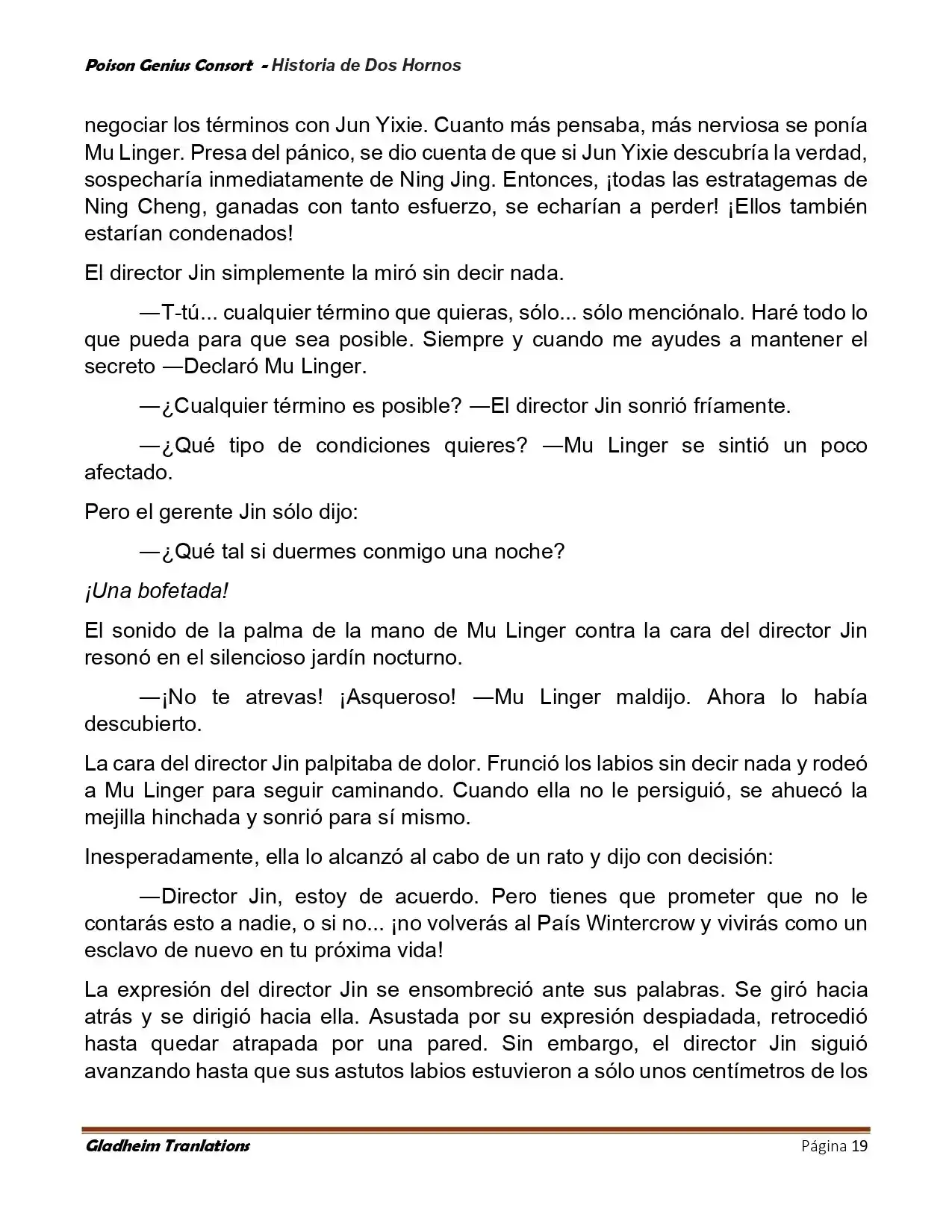 Poison Genious Consort (Novela) - Capítulo 415 - Página 19 - LectorTMOo