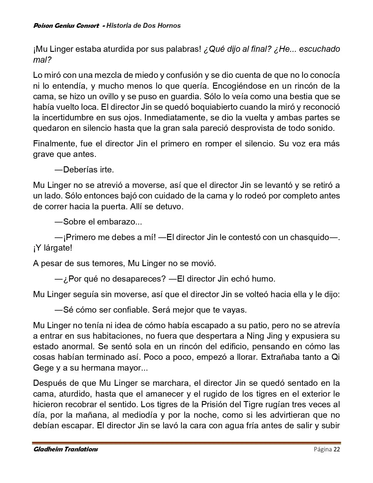 Poison Genious Consort (Novela) - Capítulo 415 - Página 22 - LectorTMOo
