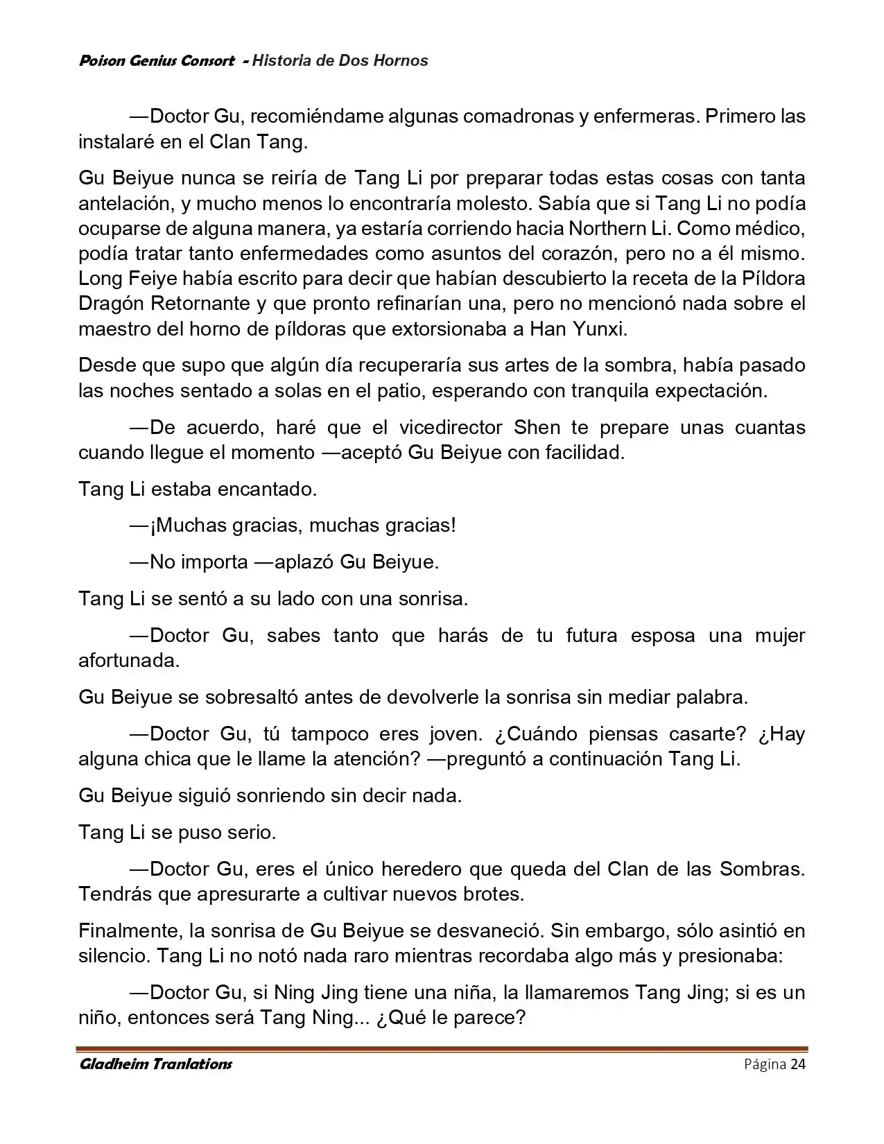 Poison Genious Consort (Novela) - Capítulo 415 - Página 24 - LectorTMOo