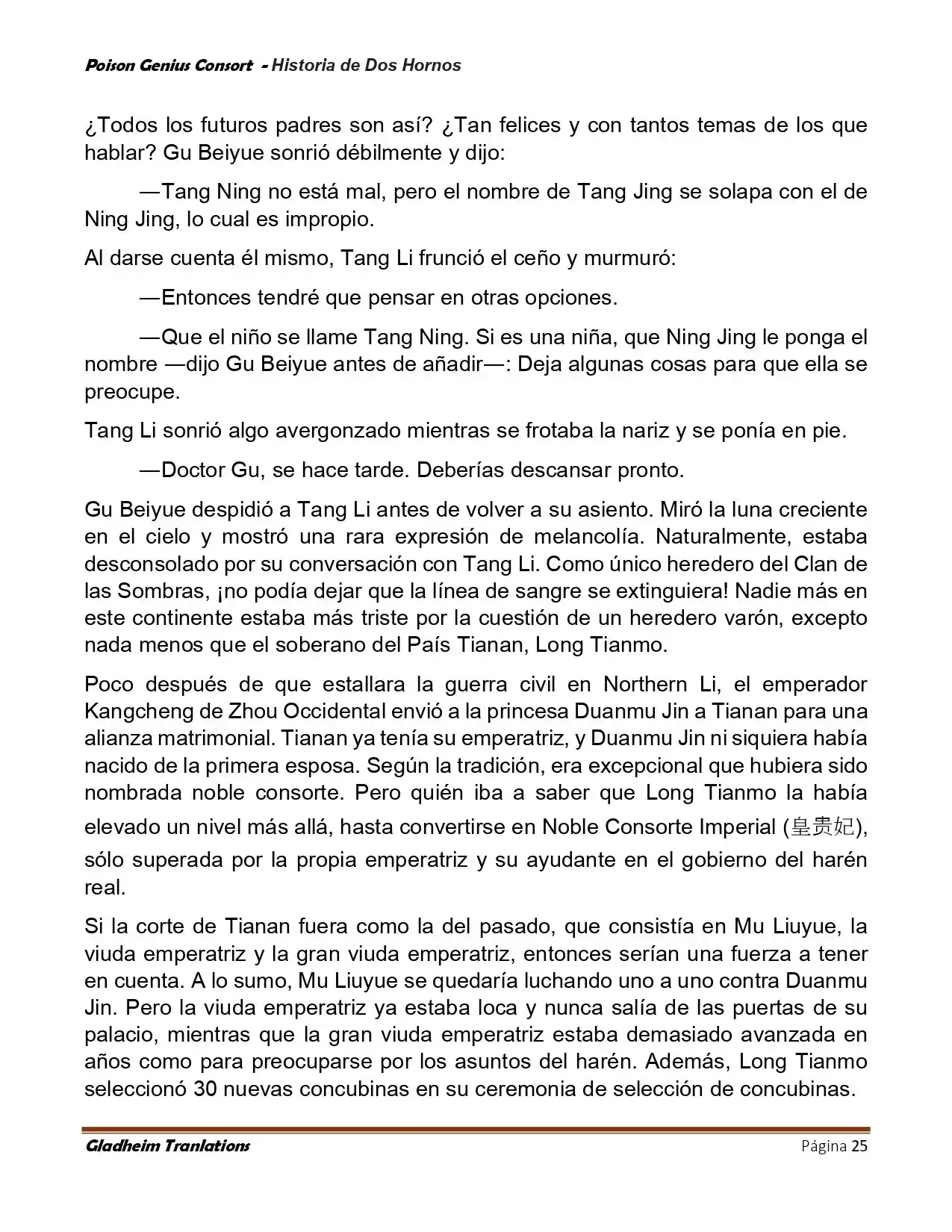Poison Genious Consort (Novela) - Capítulo 415 - Página 25 - LectorTMOo