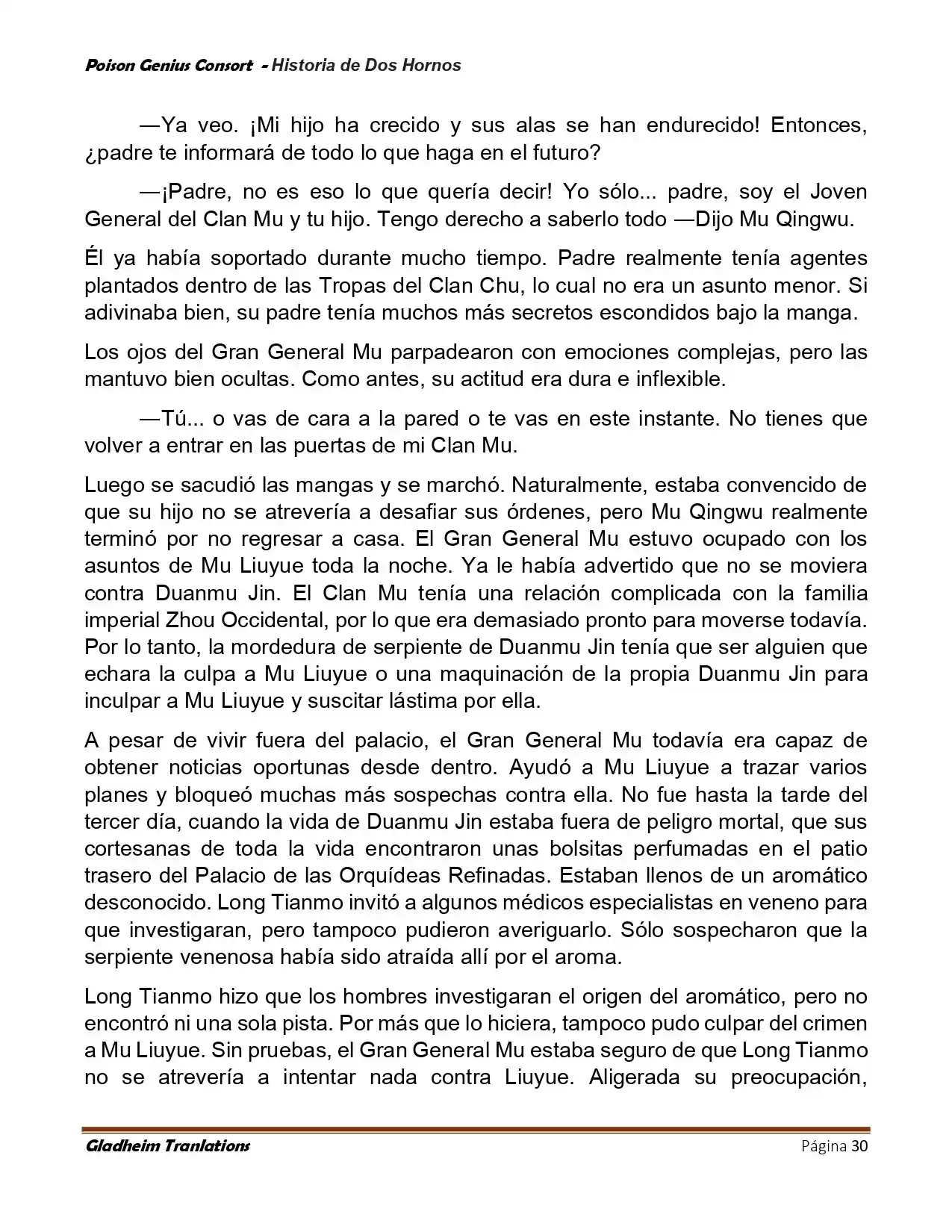 Poison Genious Consort (Novela) - Capítulo 415 - Página 30 - LectorTMOo