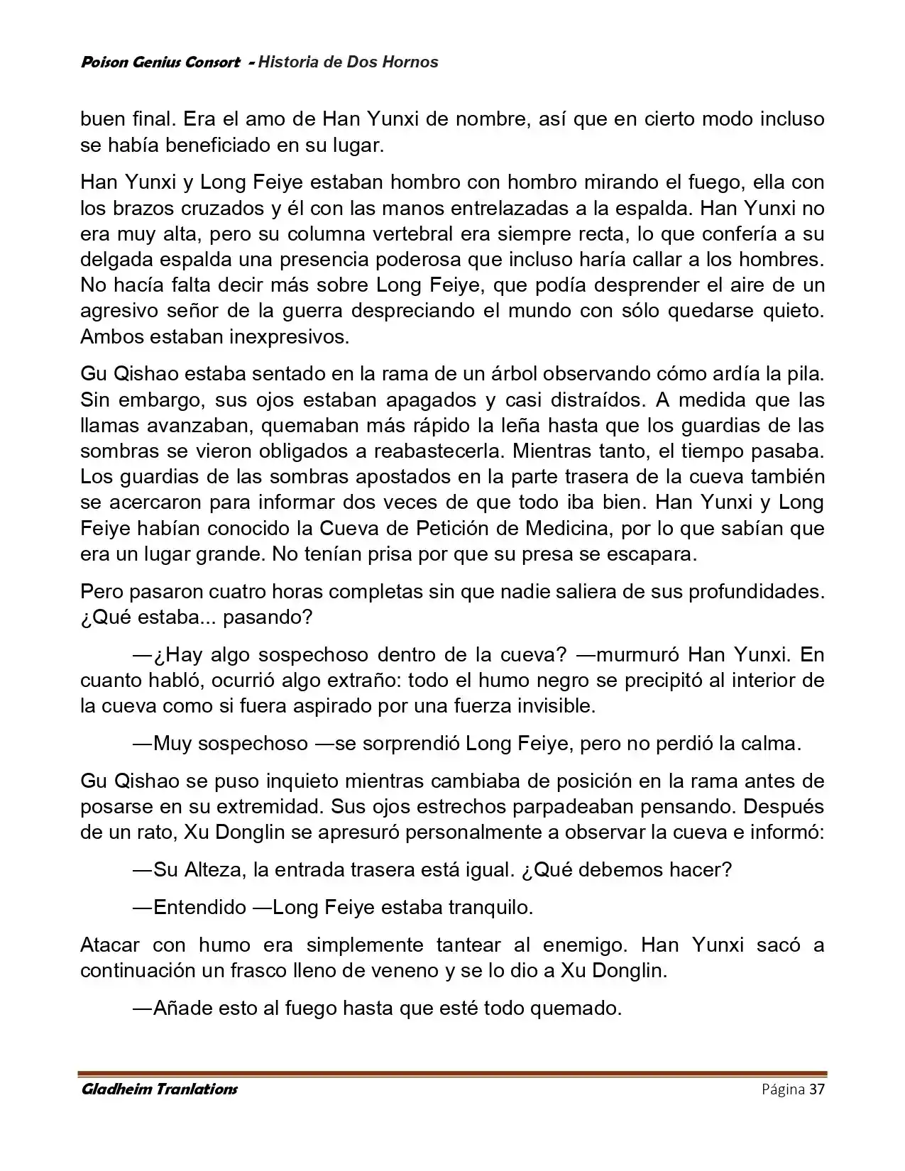 Poison Genious Consort (Novela) - Capítulo 415 - Página 37 - LectorTMOo