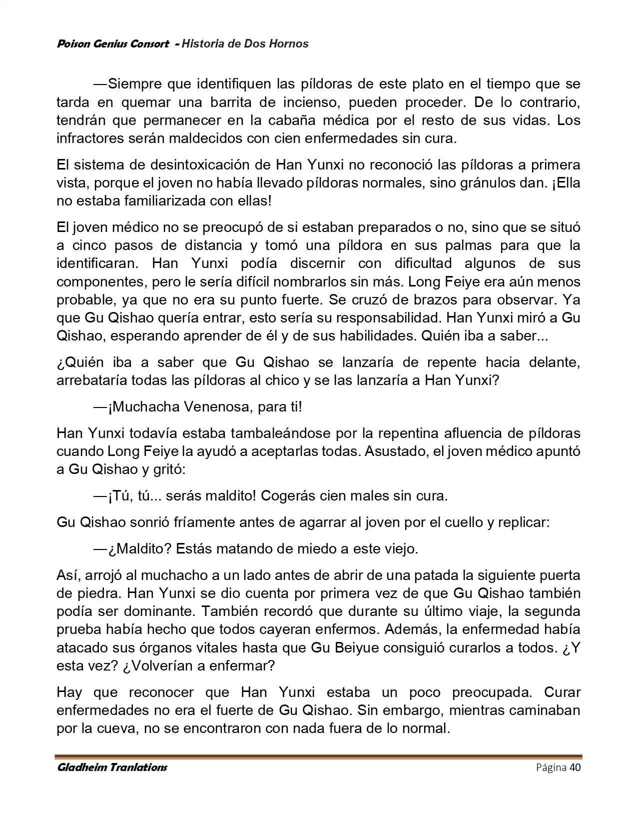 Poison Genious Consort (Novela) - Capítulo 415 - Página 40 - LectorTMOo