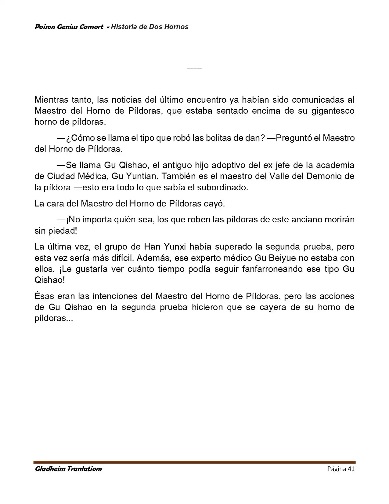 Poison Genious Consort (Novela) - Capítulo 415 - Página 41 - LectorTMOo