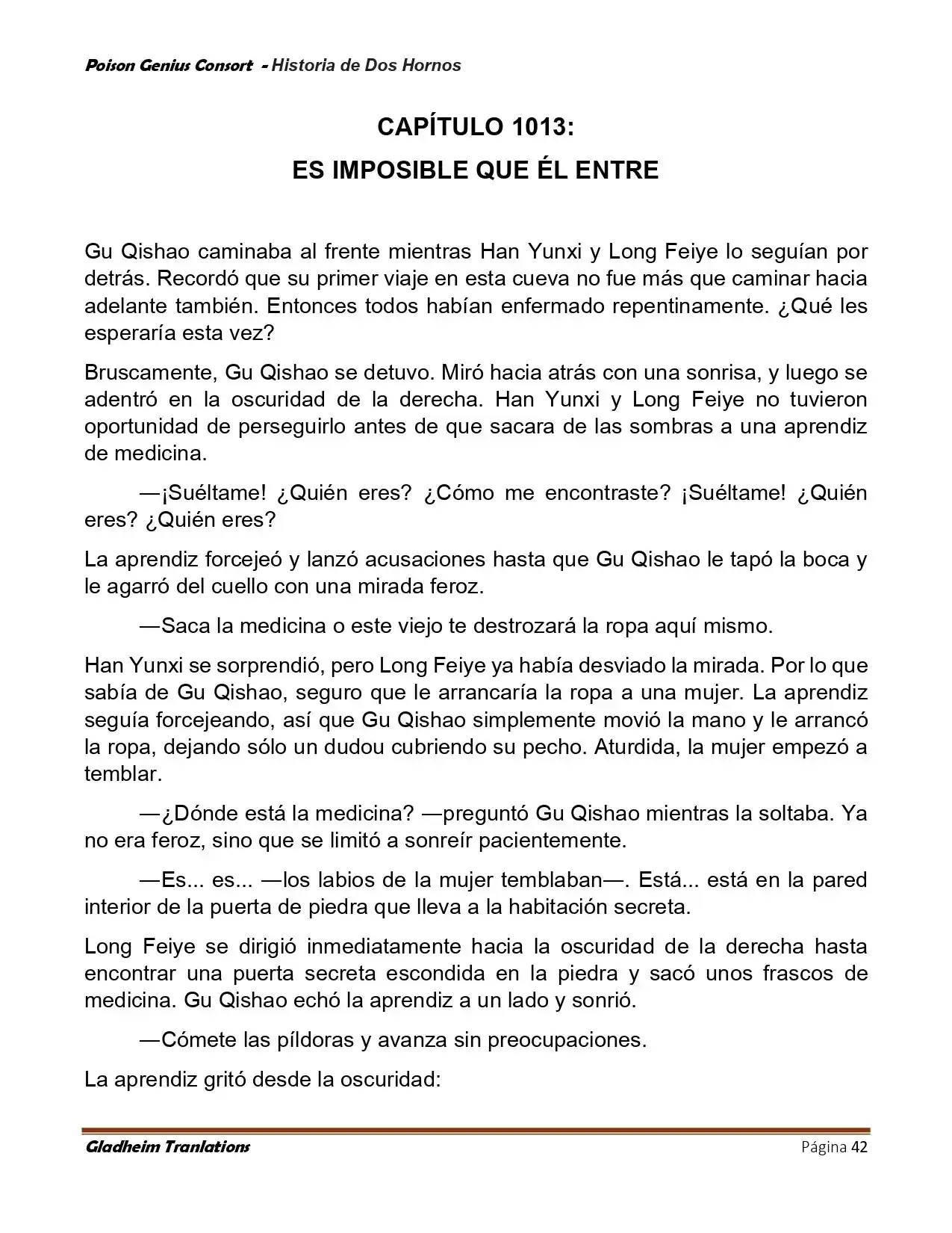 Poison Genious Consort (Novela) - Capítulo 415 - Página 42 - LectorTMOo