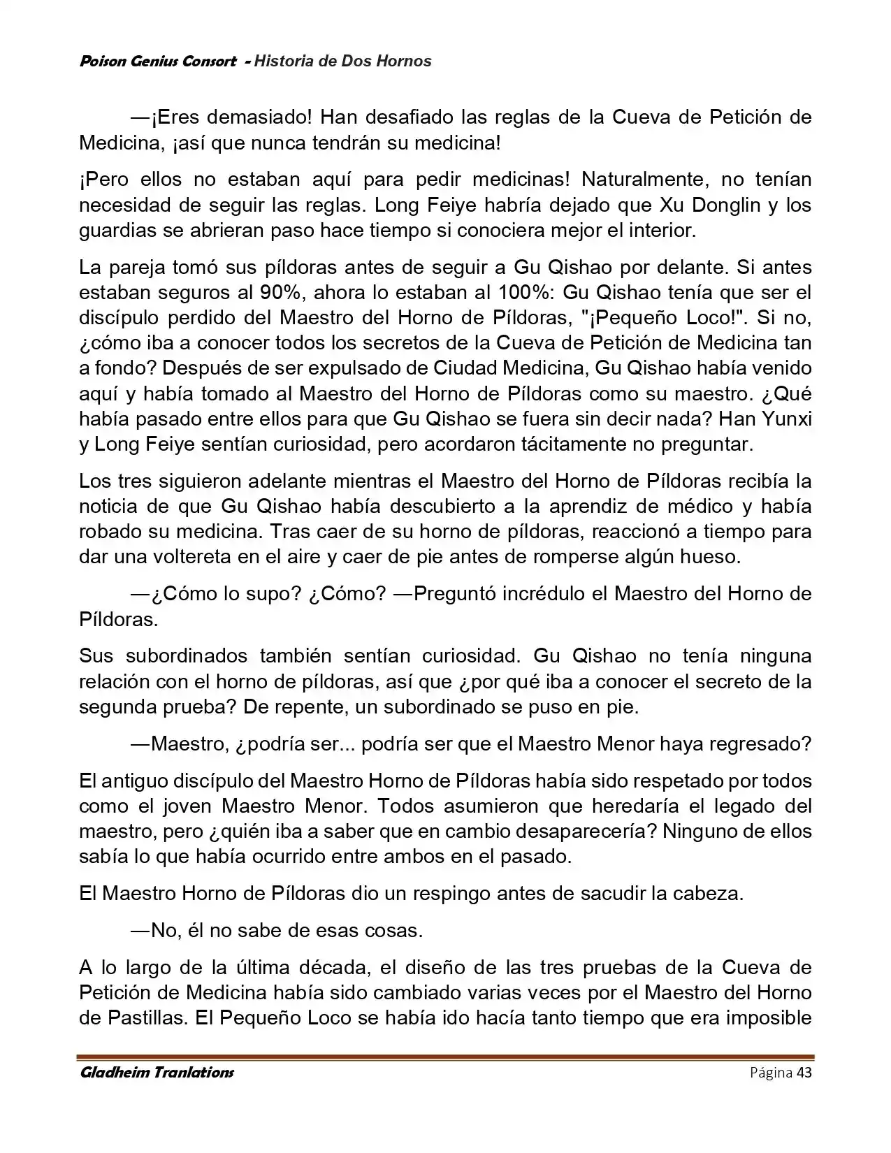 Poison Genious Consort (Novela) - Capítulo 415 - Página 43 - LectorTMOo