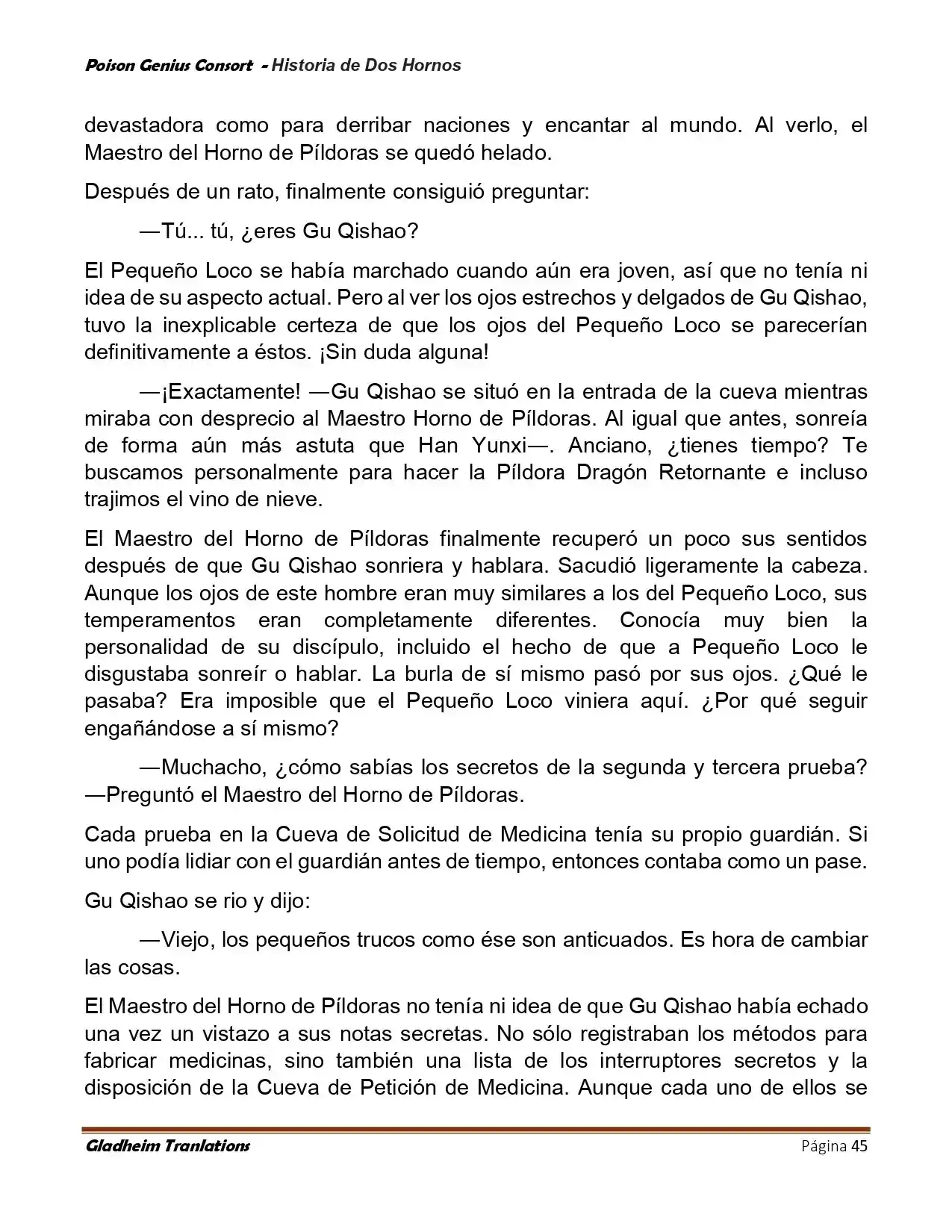 Poison Genious Consort (Novela) - Capítulo 415 - Página 45 - LectorTMOo