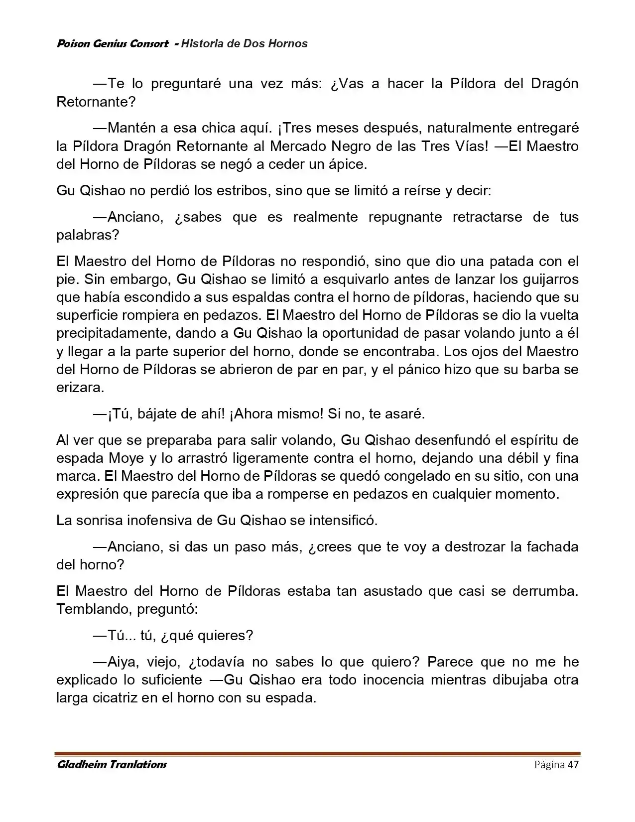 Poison Genious Consort (Novela) - Capítulo 415 - Página 47 - LectorTMOo