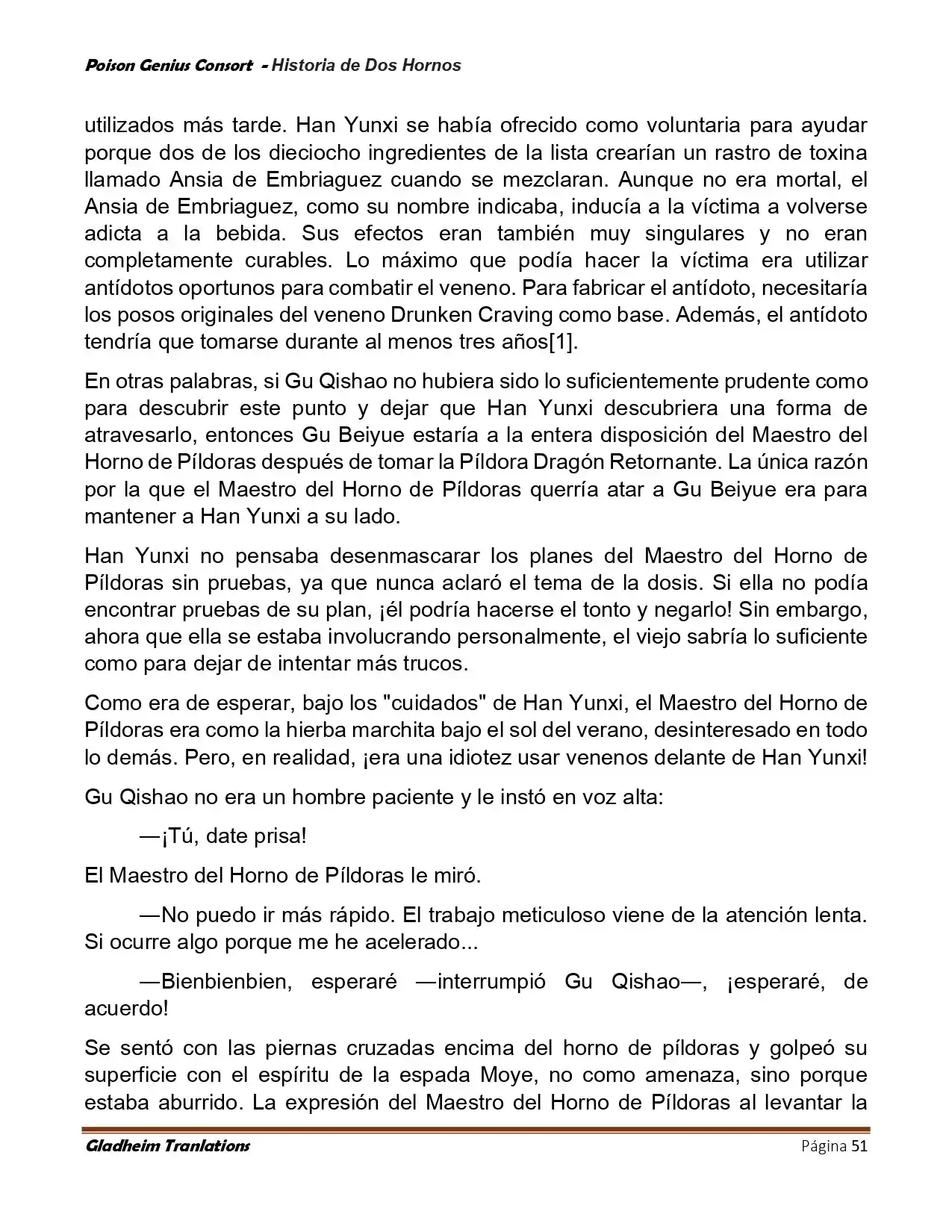 Poison Genious Consort (Novela) - Capítulo 415 - Página 51 - LectorTMOo