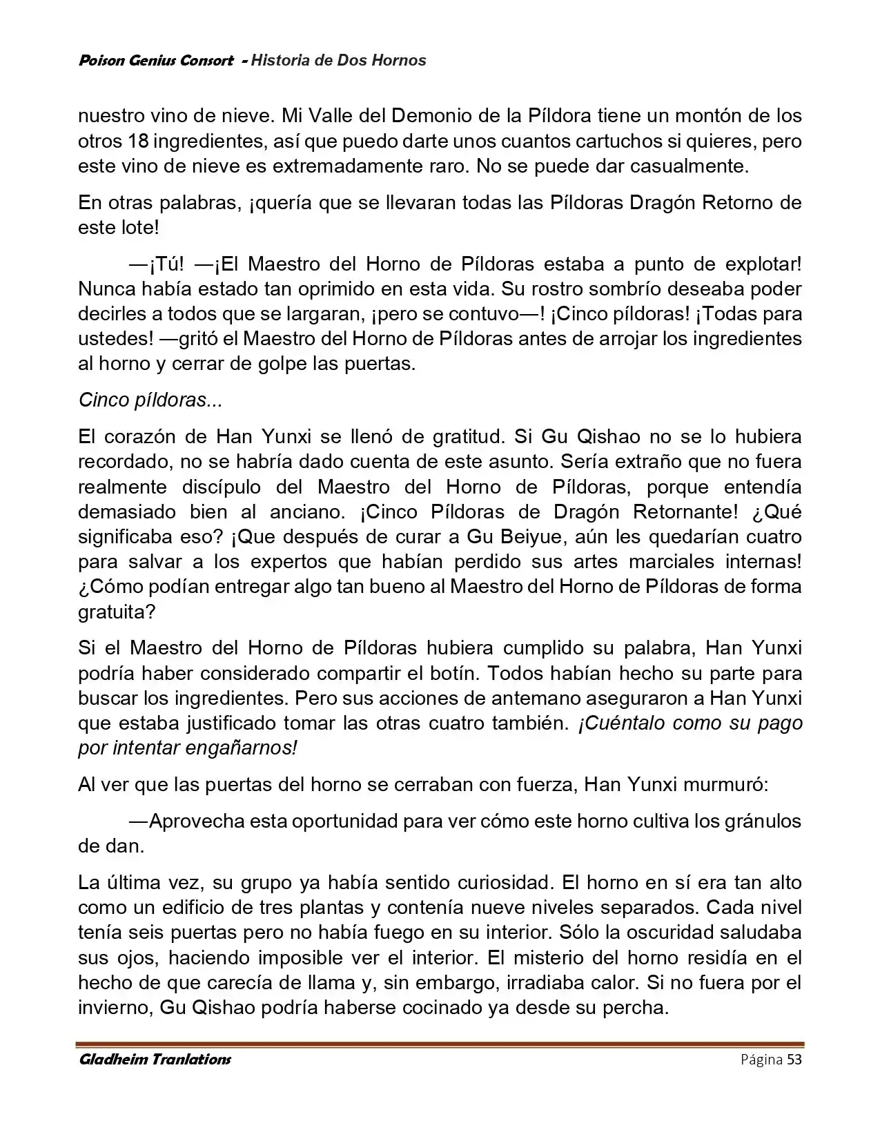 Poison Genious Consort (Novela) - Capítulo 415 - Página 53 - LectorTMOo