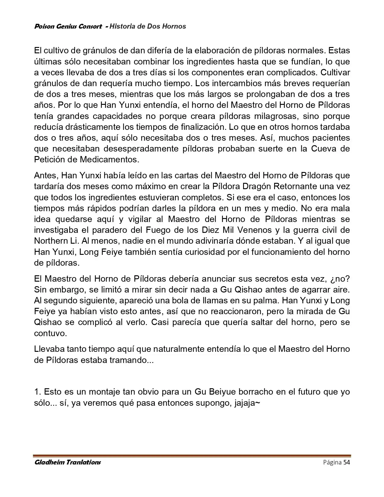 Poison Genious Consort (Novela) - Capítulo 415 - Página 54 - LectorTMOo