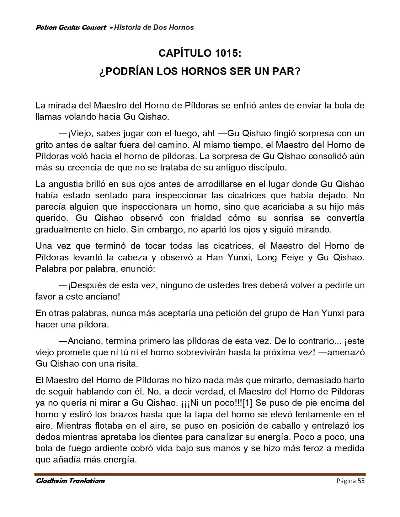 Poison Genious Consort (Novela) - Capítulo 415 - Página 55 - LectorTMOo
