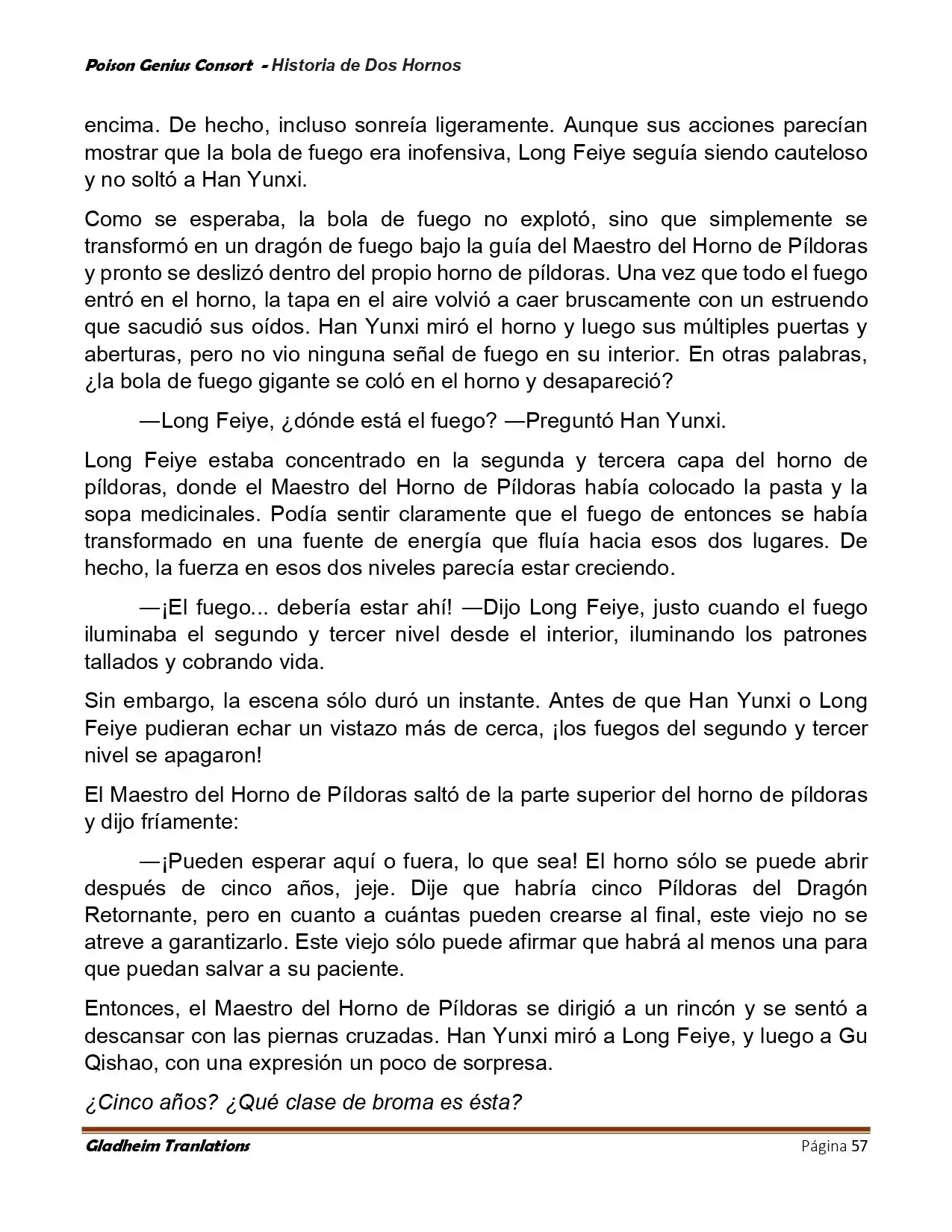 Poison Genious Consort (Novela) - Capítulo 415 - Página 57 - LectorTMOo