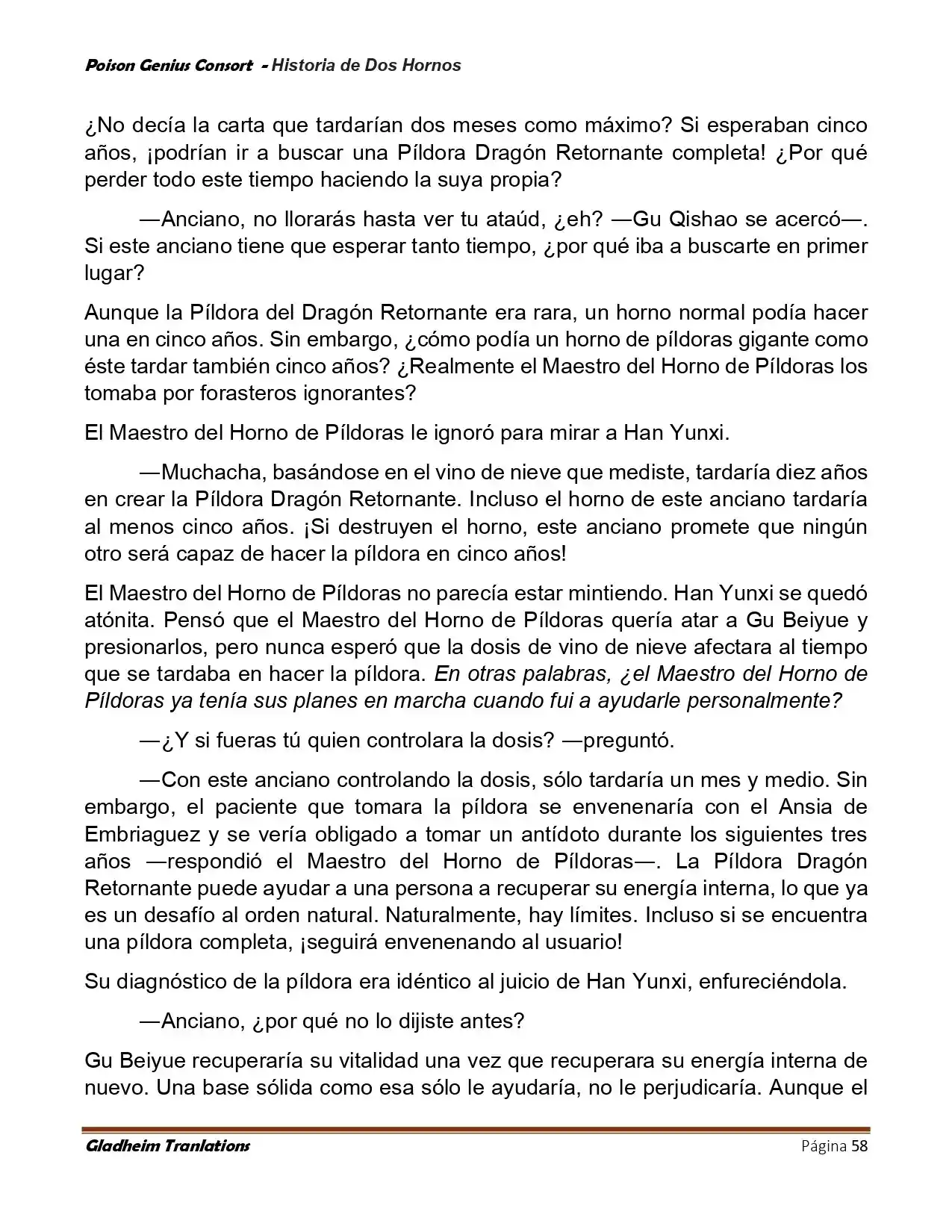 Poison Genious Consort (Novela) - Capítulo 415 - Página 58 - LectorTMOo
