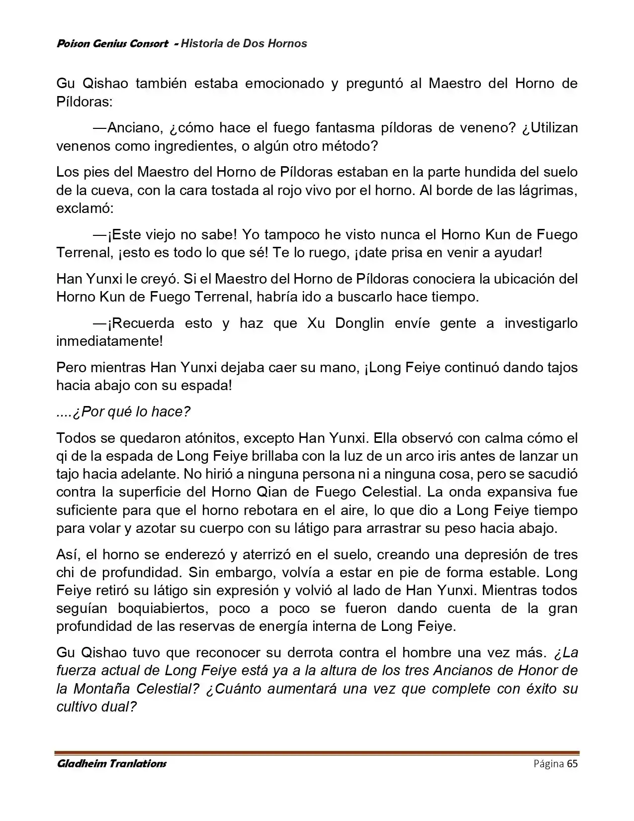 Poison Genious Consort (Novela) - Capítulo 415 - Página 65 - LectorTMOo