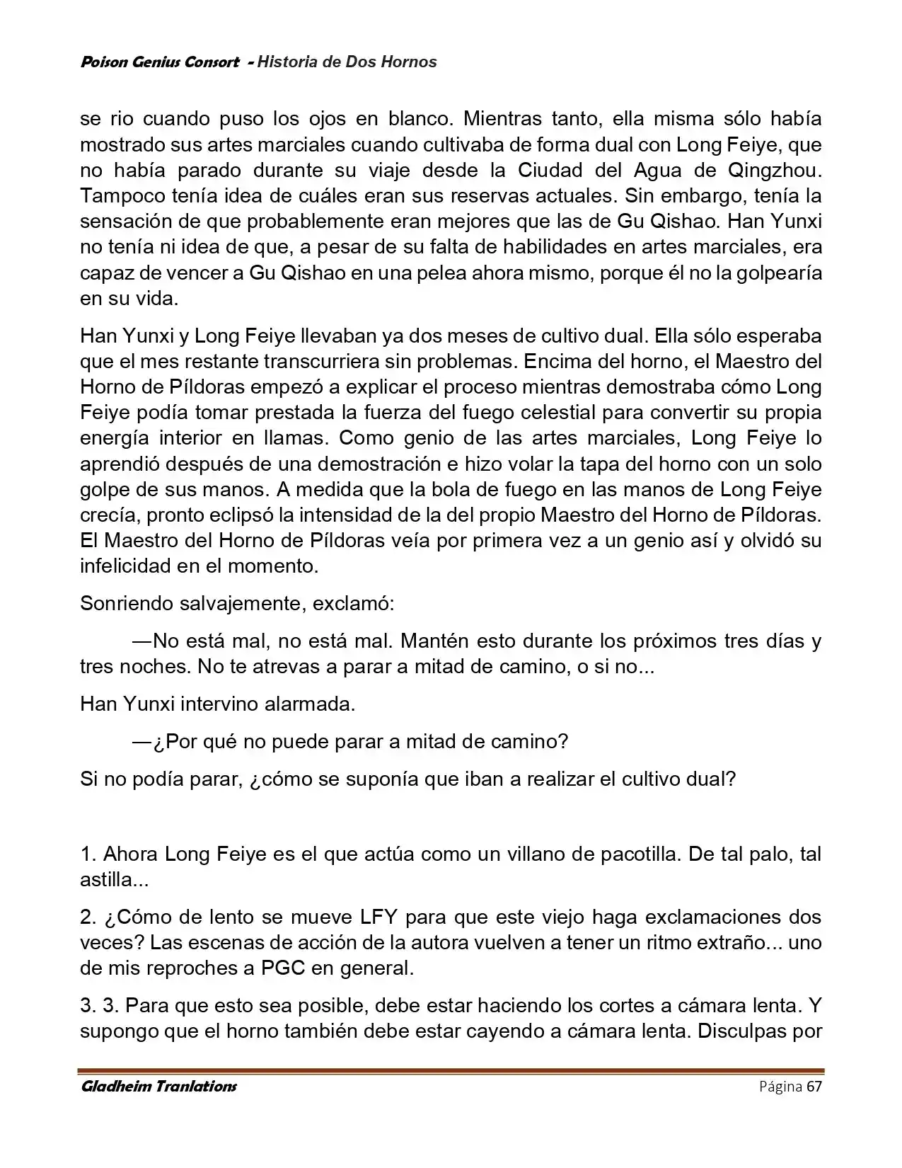 Poison Genious Consort (Novela) - Capítulo 415 - Página 67 - LectorTMOo