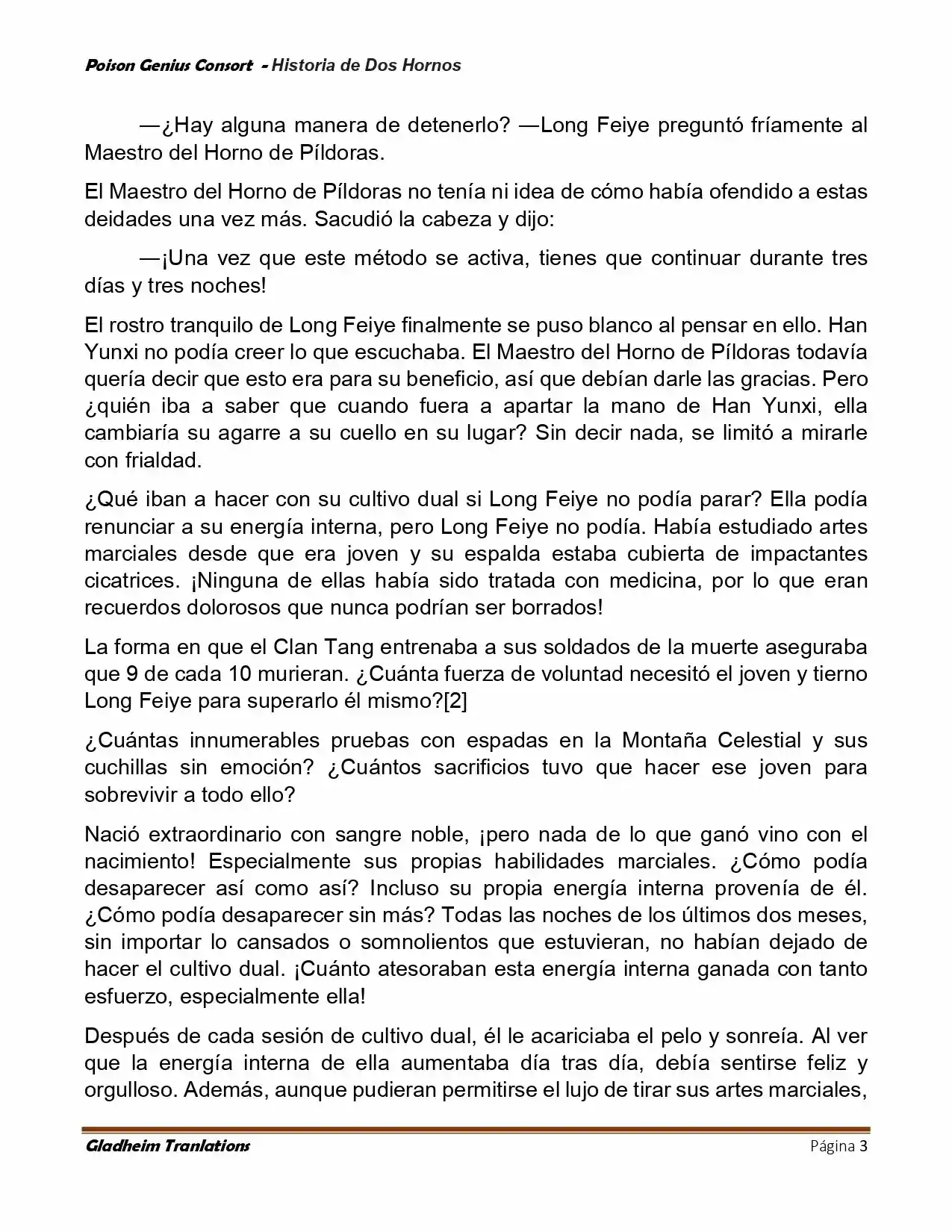 Poison Genious Consort (Novela) - Capítulo 416 - Página 3 - LectorTMOo