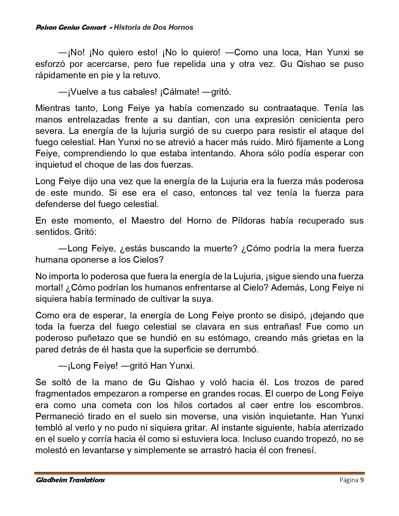 Poison Genious Consort (Novela) - Capítulo 416 - Página 9 - LectorTMOo