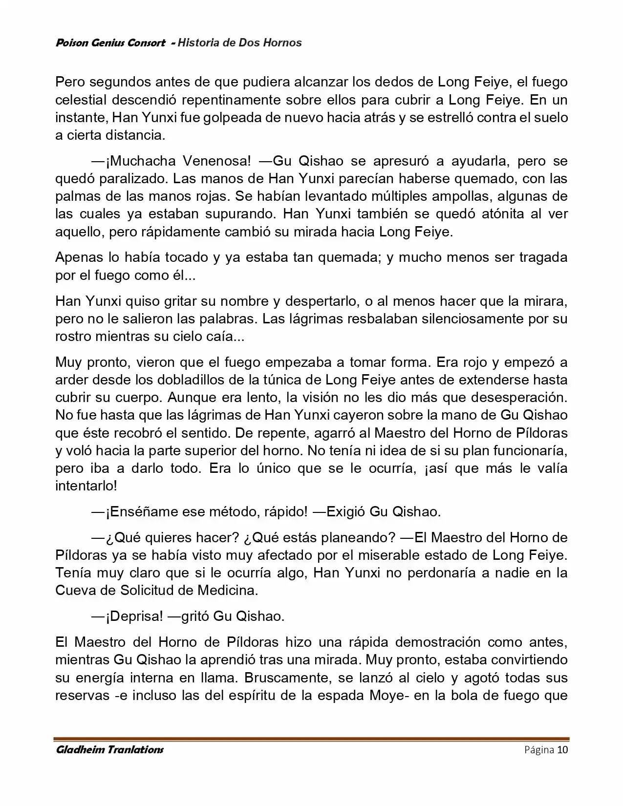 Poison Genious Consort (Novela) - Capítulo 416 - Página 10 - LectorTMOo