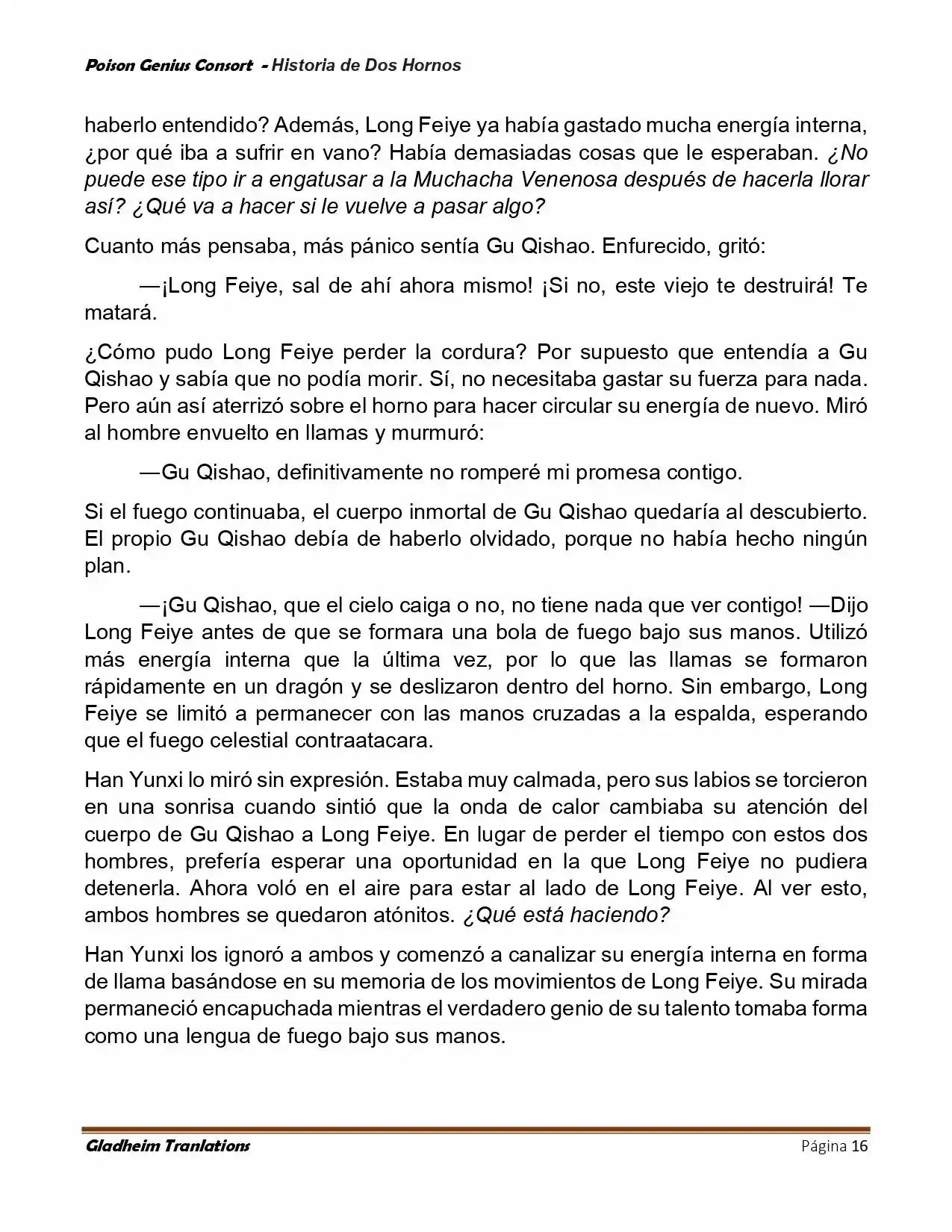 Poison Genious Consort (Novela) - Capítulo 416 - Página 16 - LectorTMOo