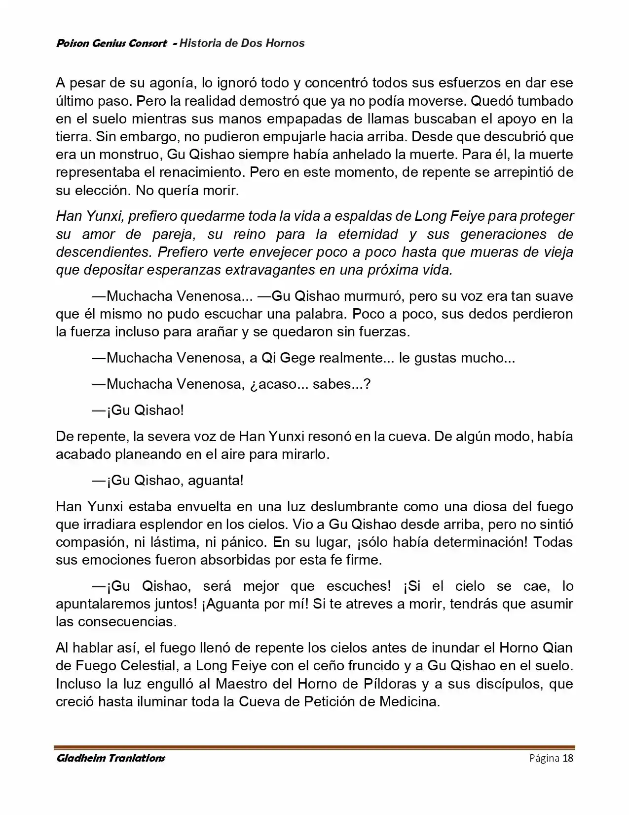 Poison Genious Consort (Novela) - Capítulo 416 - Página 18 - LectorTMOo