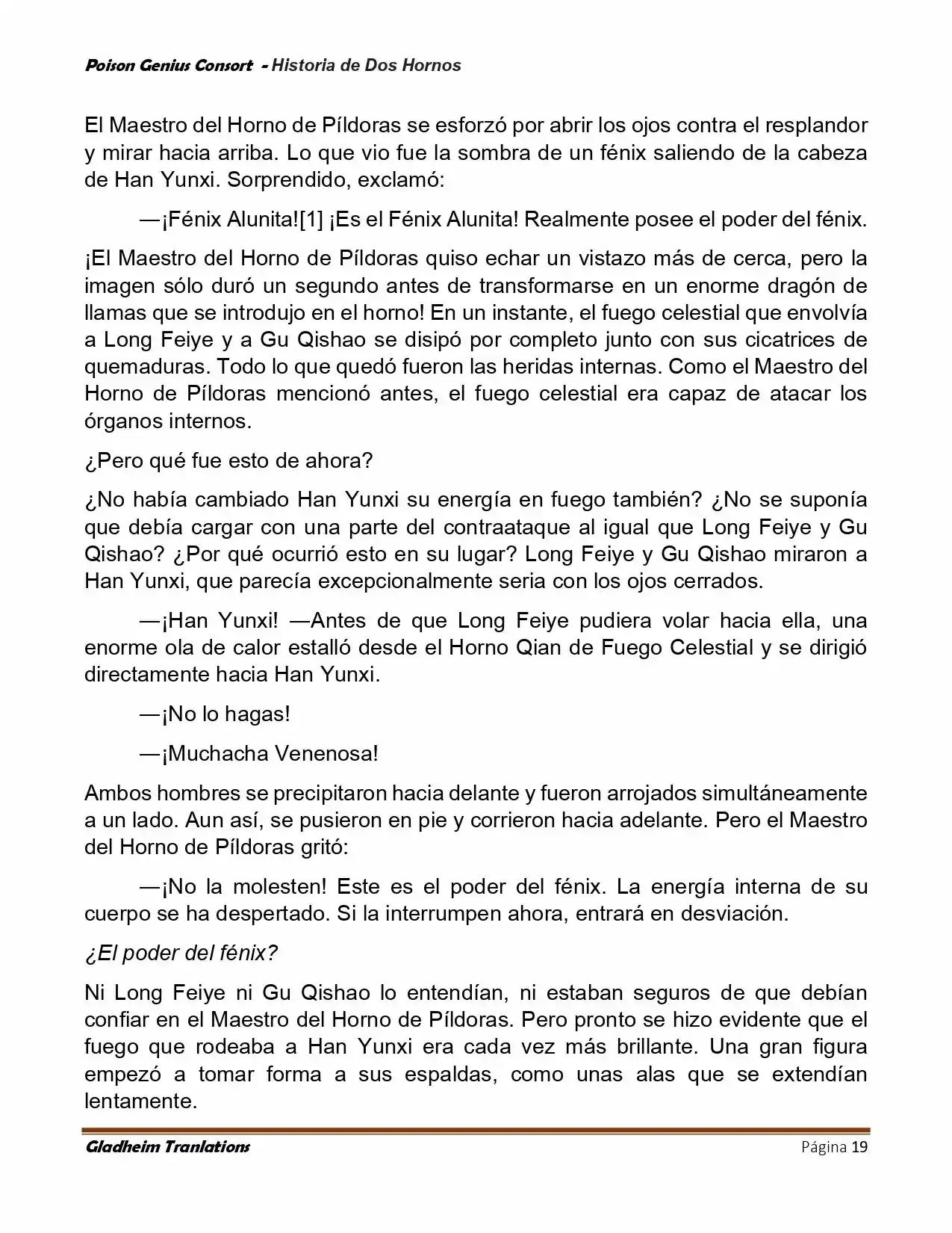 Poison Genious Consort (Novela) - Capítulo 416 - Página 19 - LectorTMOo