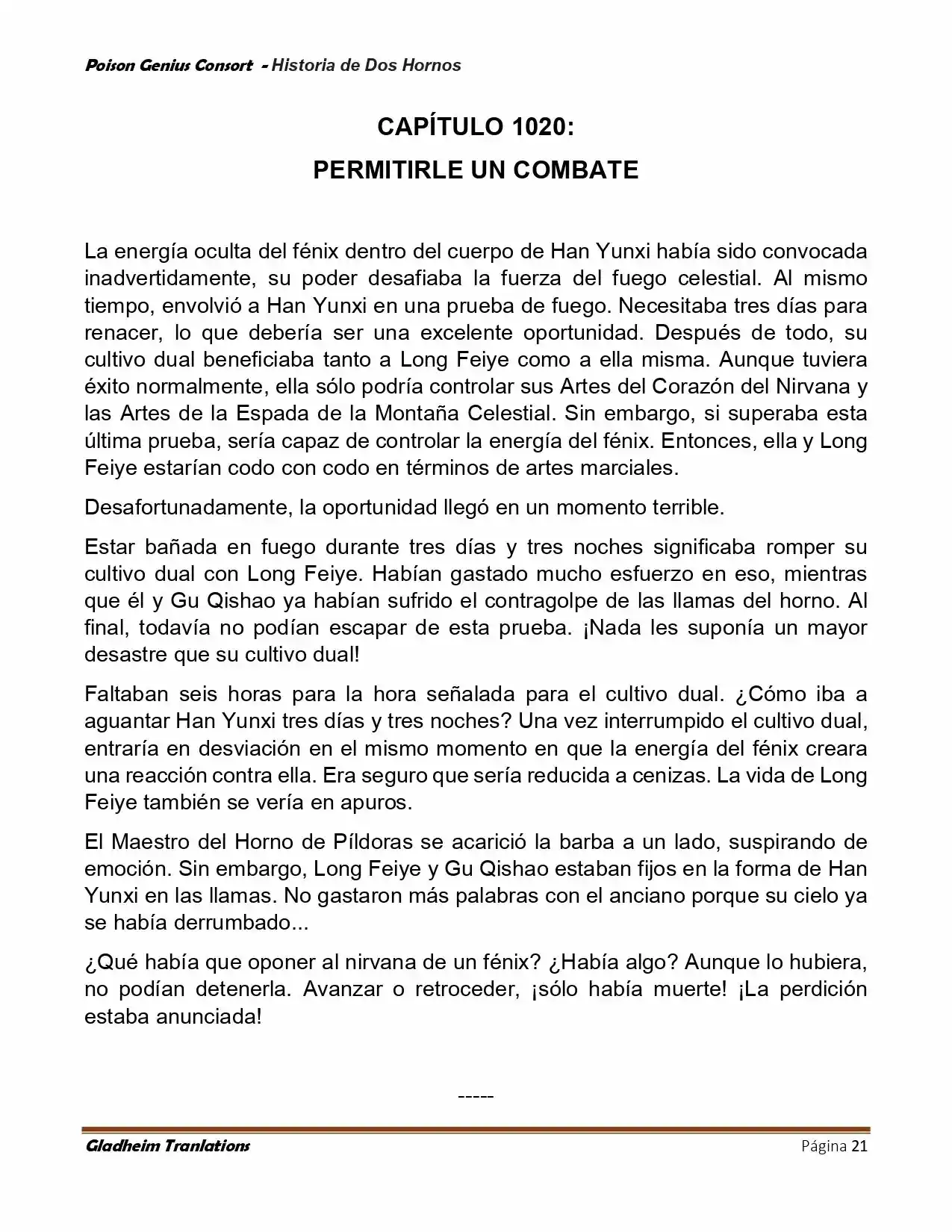 Poison Genious Consort (Novela) - Capítulo 416 - Página 21 - LectorTMOo