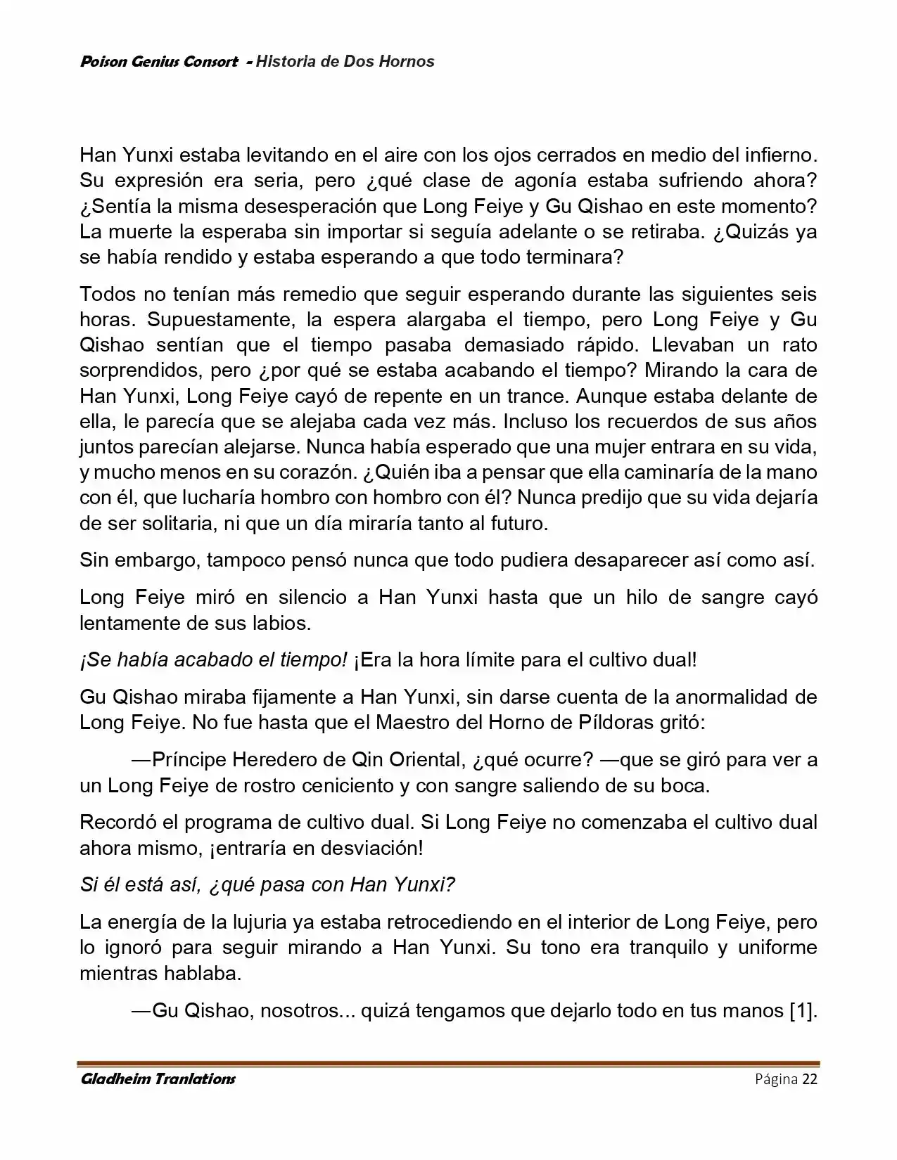 Poison Genious Consort (Novela) - Capítulo 416 - Página 22 - LectorTMOo