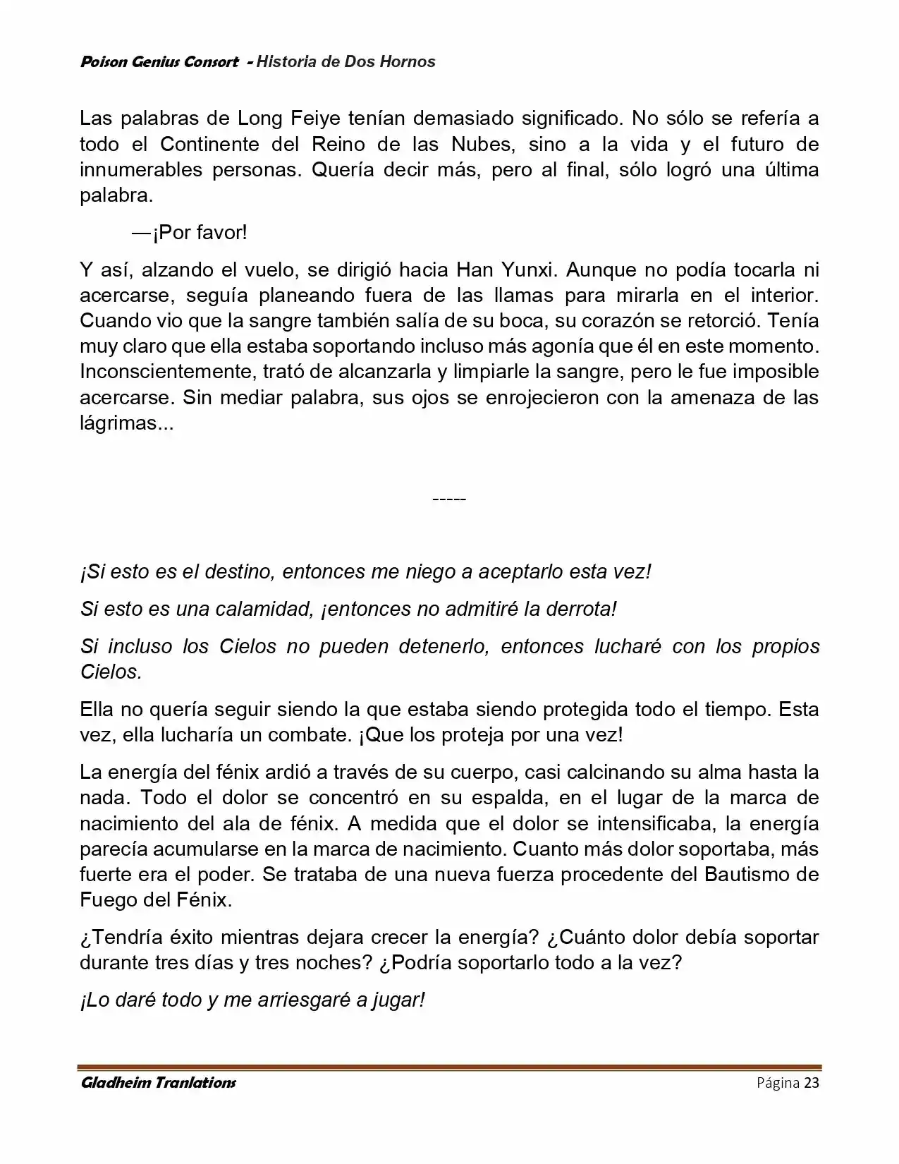 Poison Genious Consort (Novela) - Capítulo 416 - Página 23 - LectorTMOo