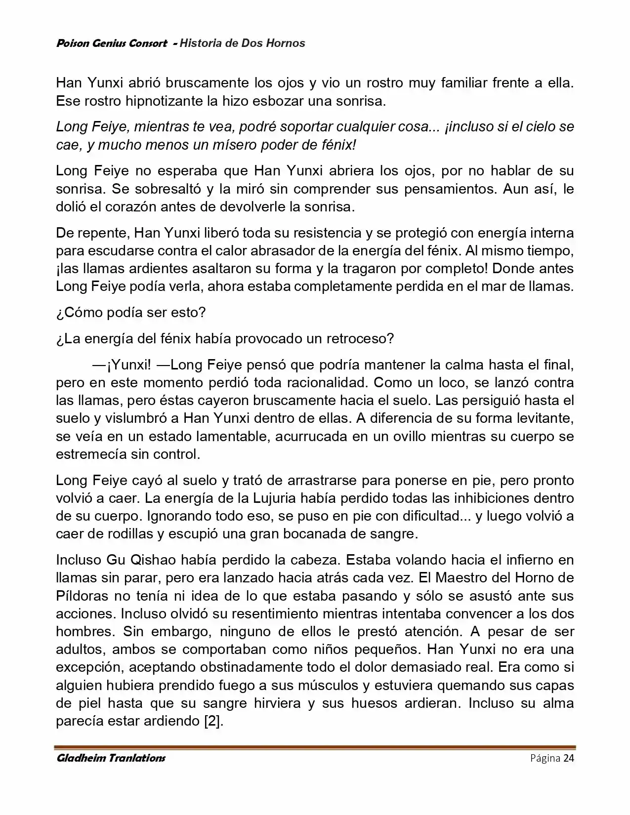 Poison Genious Consort (Novela) - Capítulo 416 - Página 24 - LectorTMOo